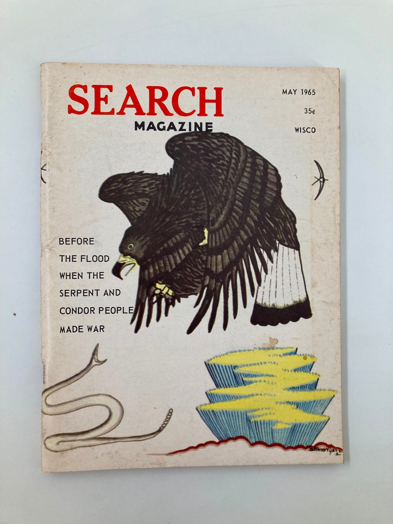 VTG Search Magazine May 1965 The Serpent and The Condor People No Label