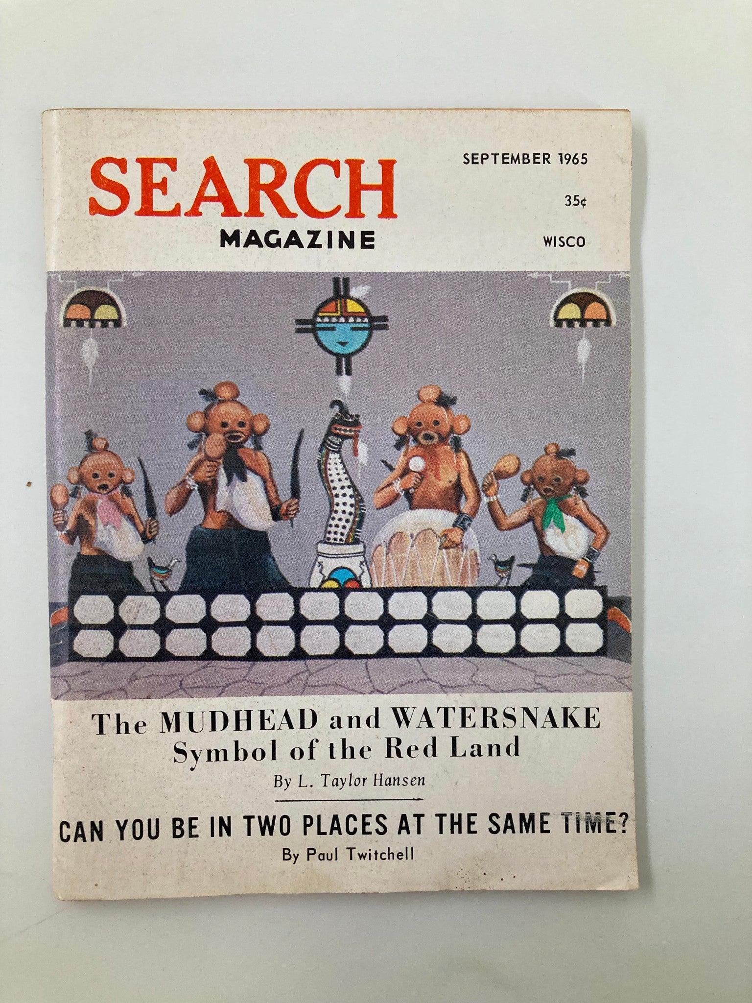 VTG Search Magazine September 1965 #65 The Mudhead and The Watersnake No Label