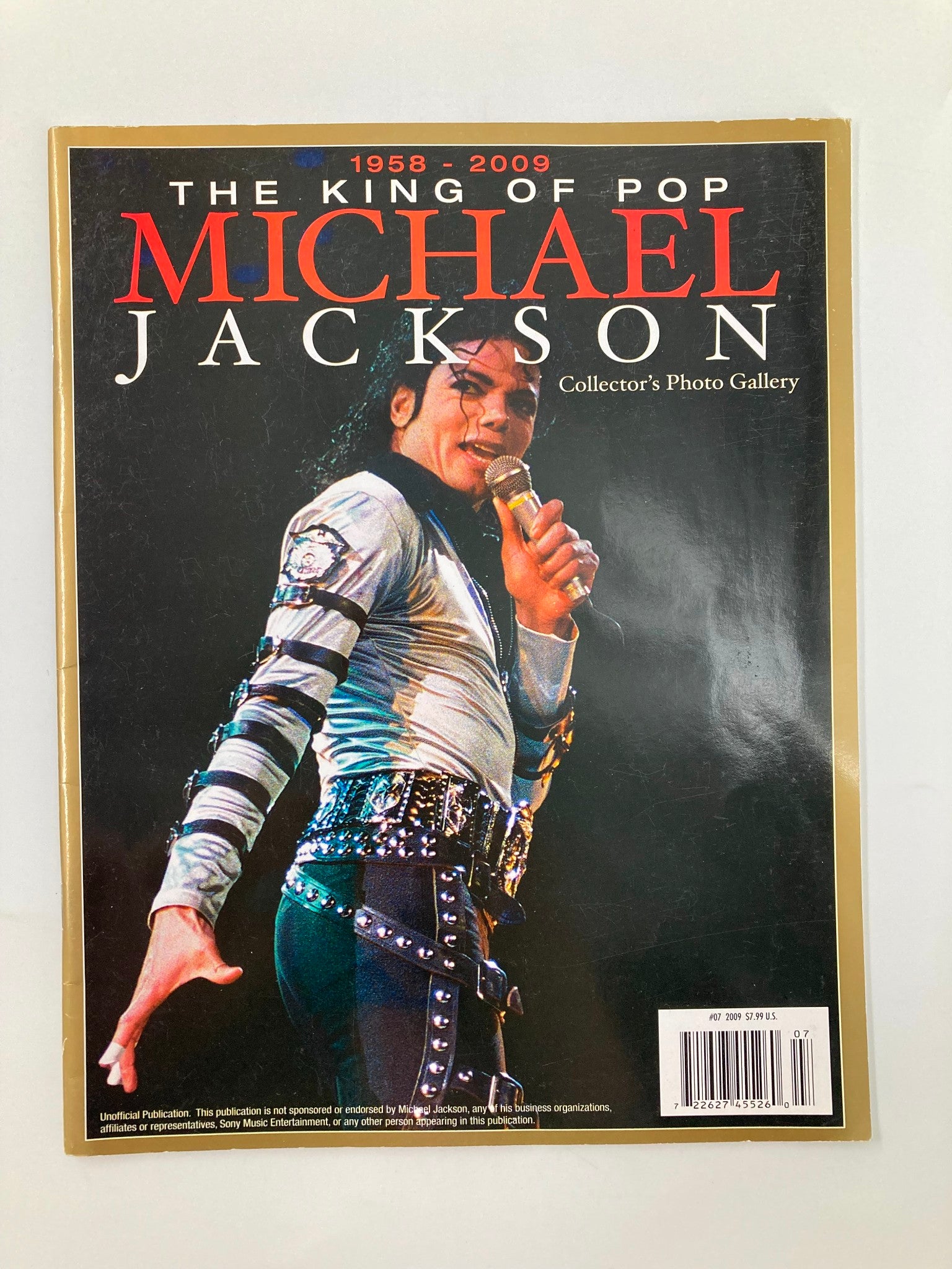 The King of Pop Michael Jackson 1958-2009 Collector's Photo Gallery #07 2009