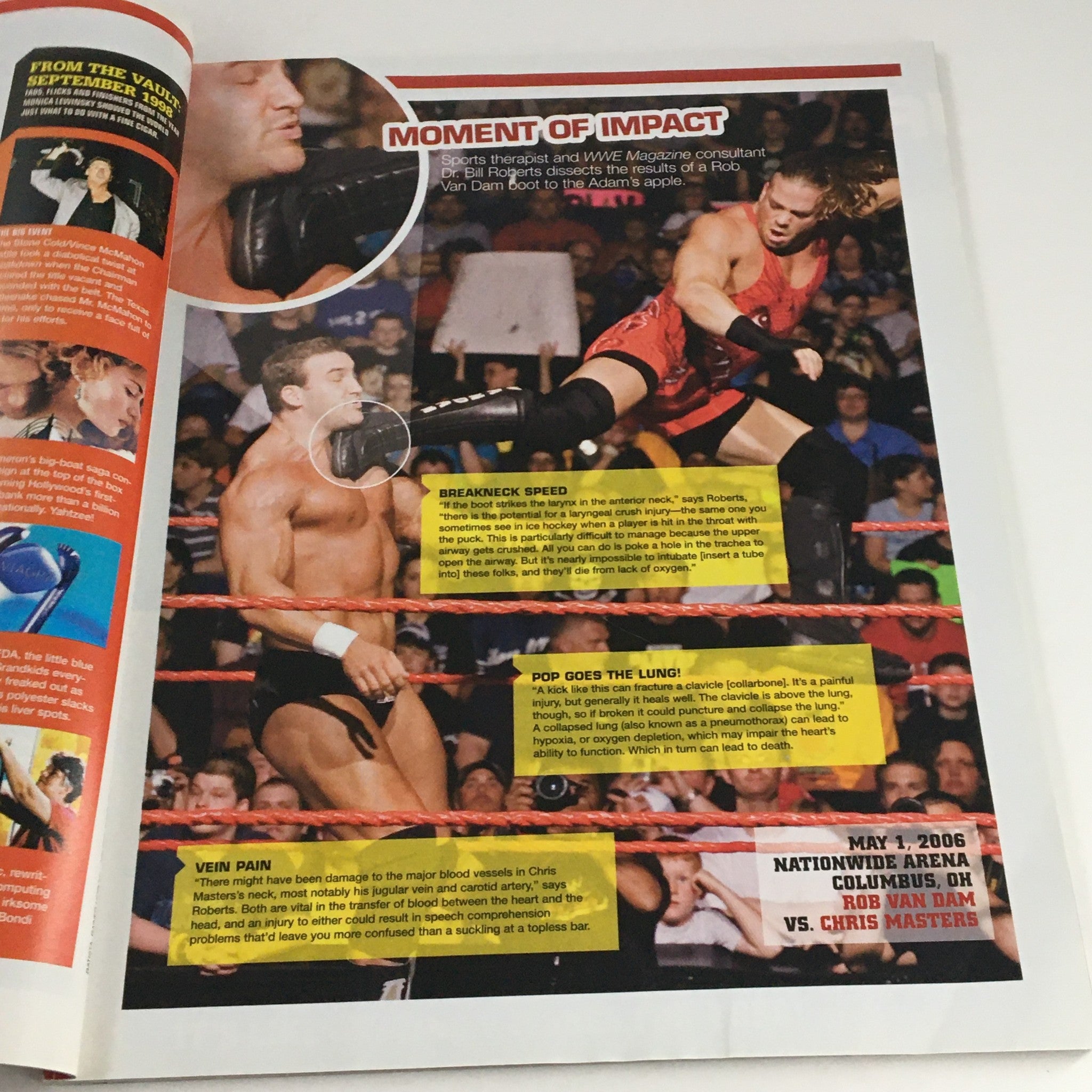 WWE Magazine September 2006 Trish Stratus, Randy Orton, No Label