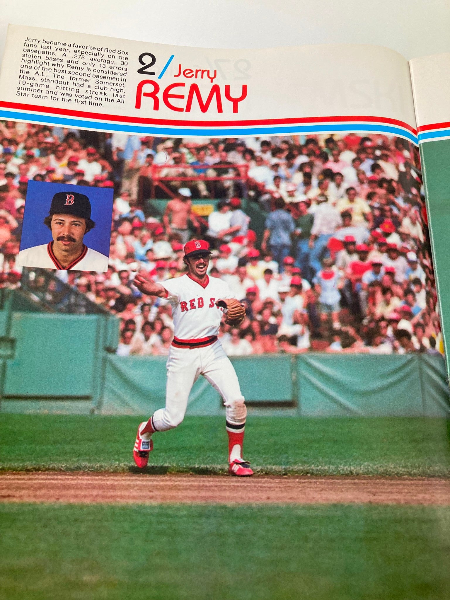 1979 MLB Boston Red Sox Official Yearbook Don Zimmer, Jim Rice