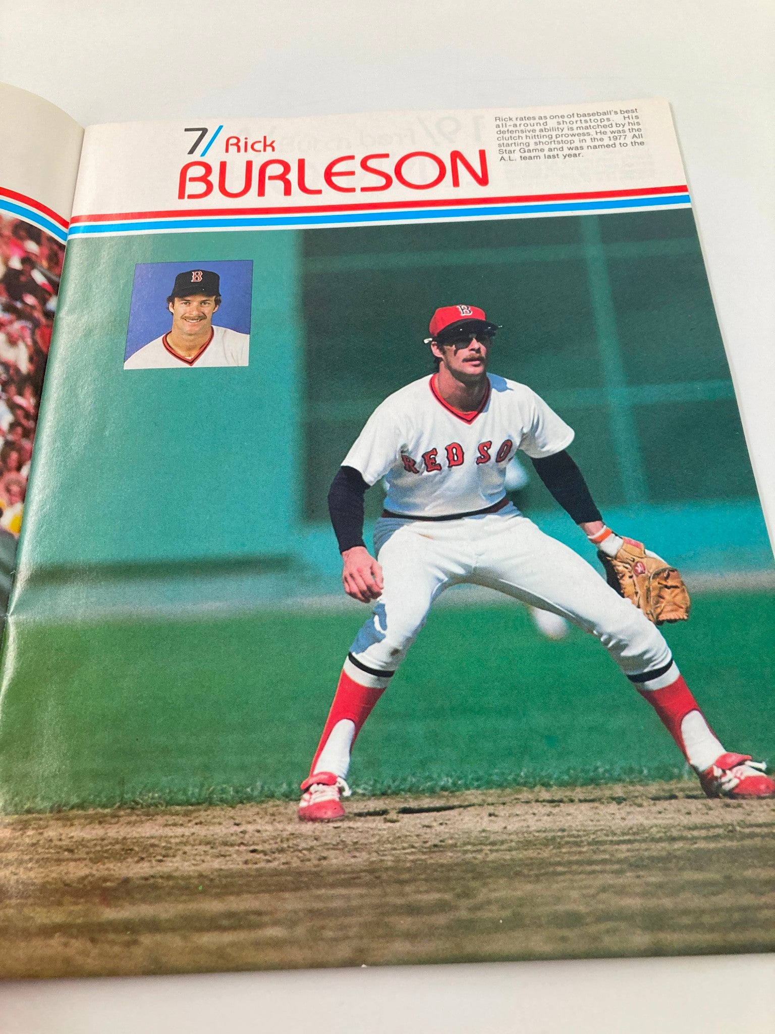 1979 MLB Boston Red Sox Official Yearbook Don Zimmer, Jim Rice