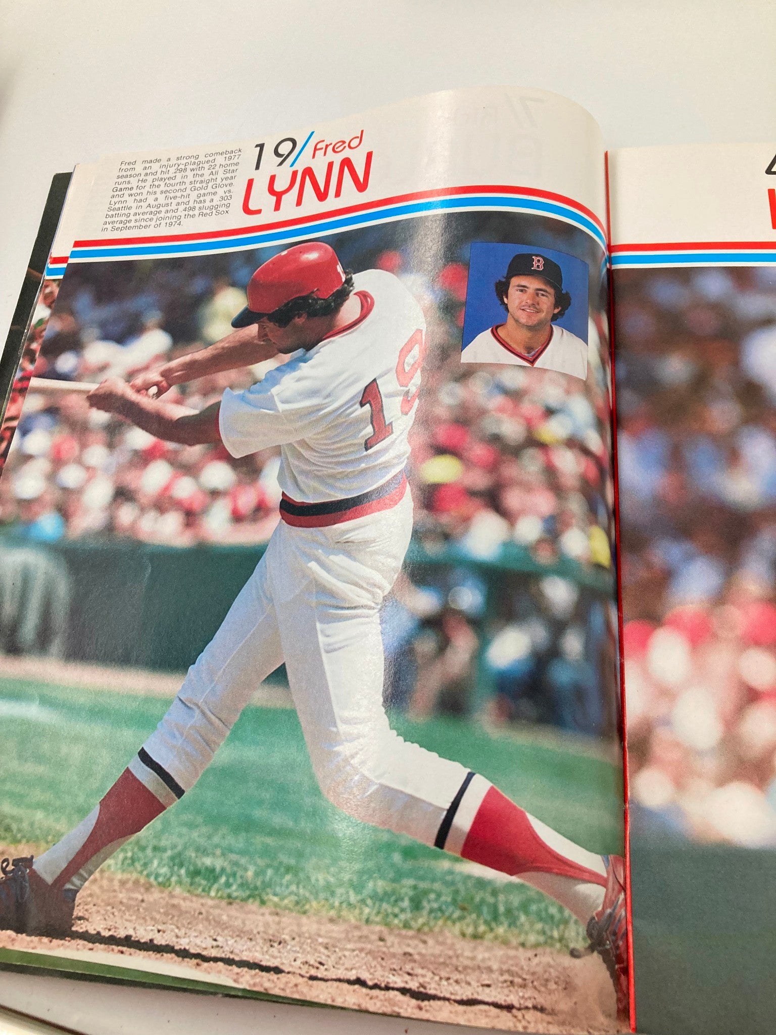 1979 MLB Boston Red Sox Official Yearbook Don Zimmer, Jim Rice