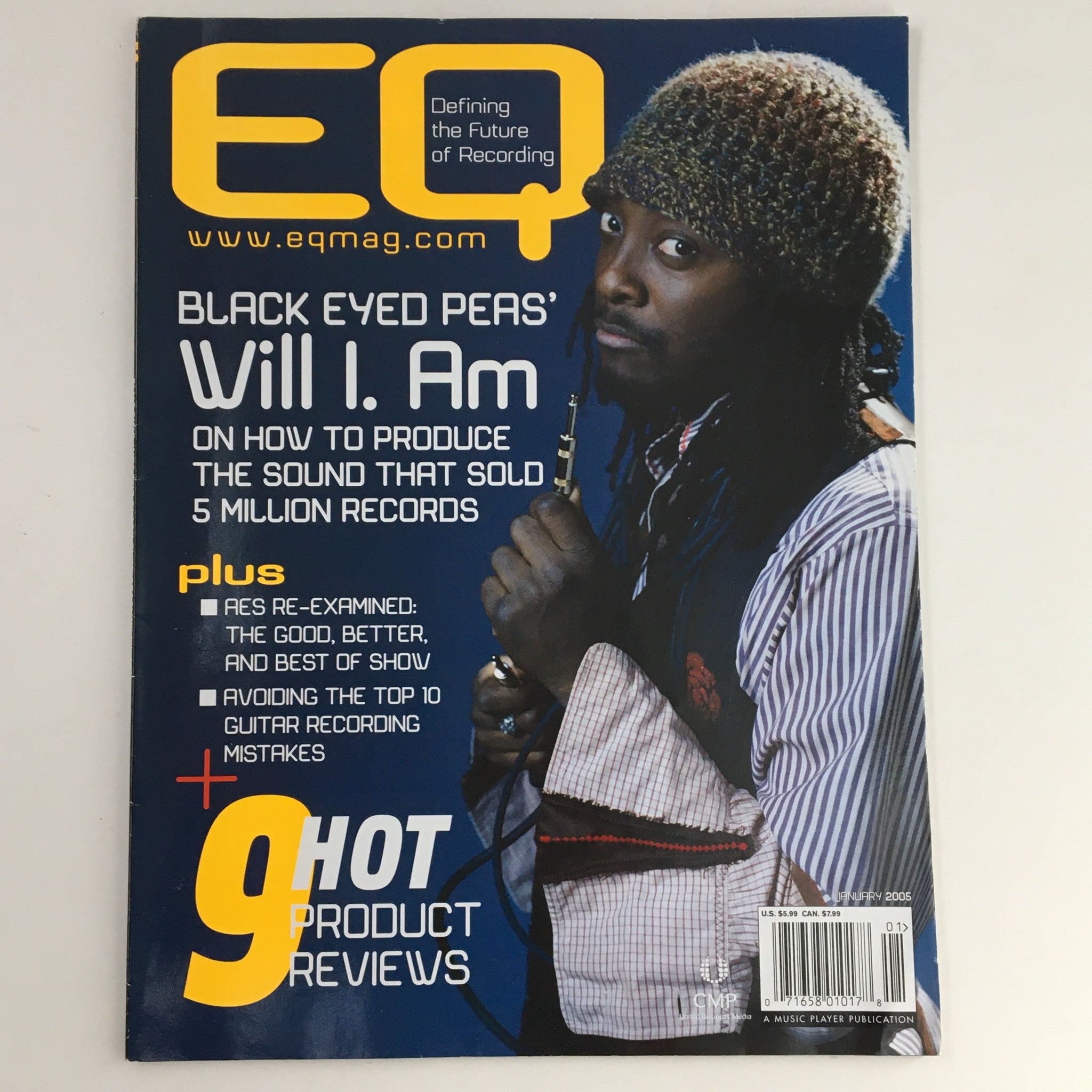 EQ Recording Magazine January 2005 Black Eyed Peas' Will I. Am, No Label