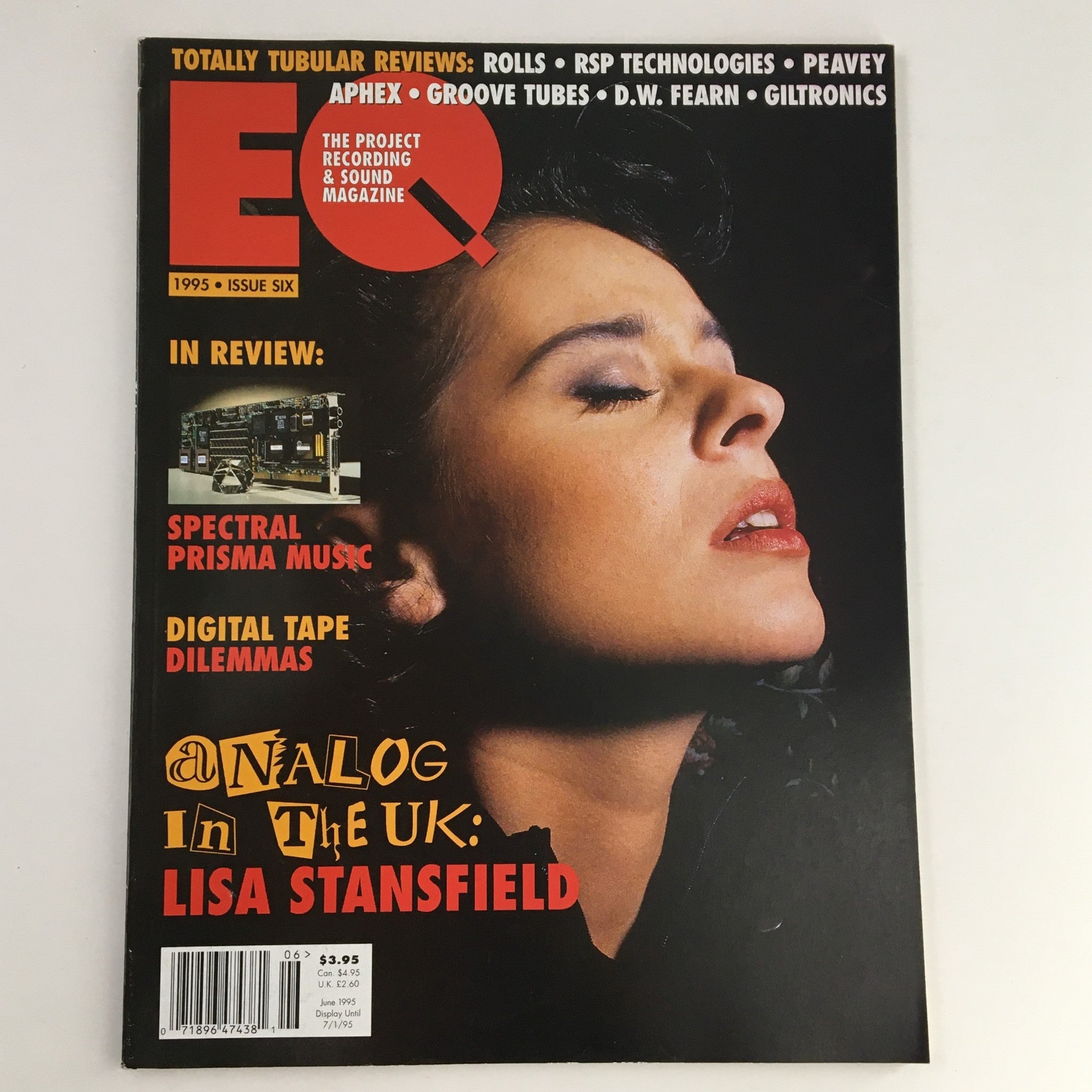 EQ Recording & Sound Magazine Vol 6 #6 June 1995 Lisa Stansfield, No Label