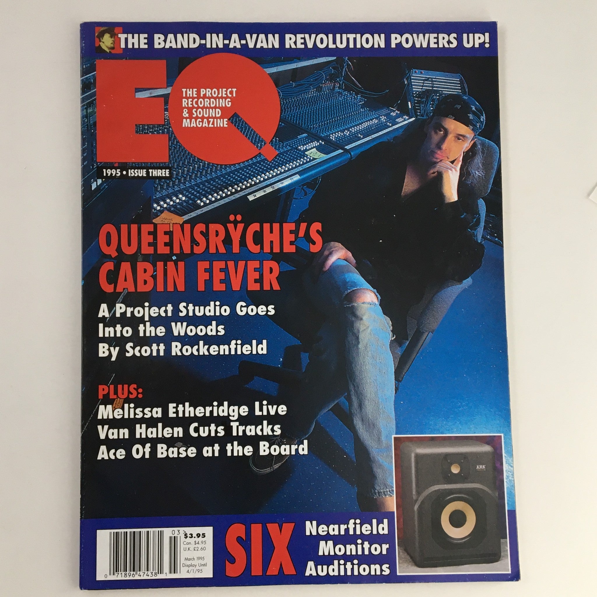 EQ Recording & Sound Magazine Vol 6 #3 March 1995 Queensrÿche Band, No Label