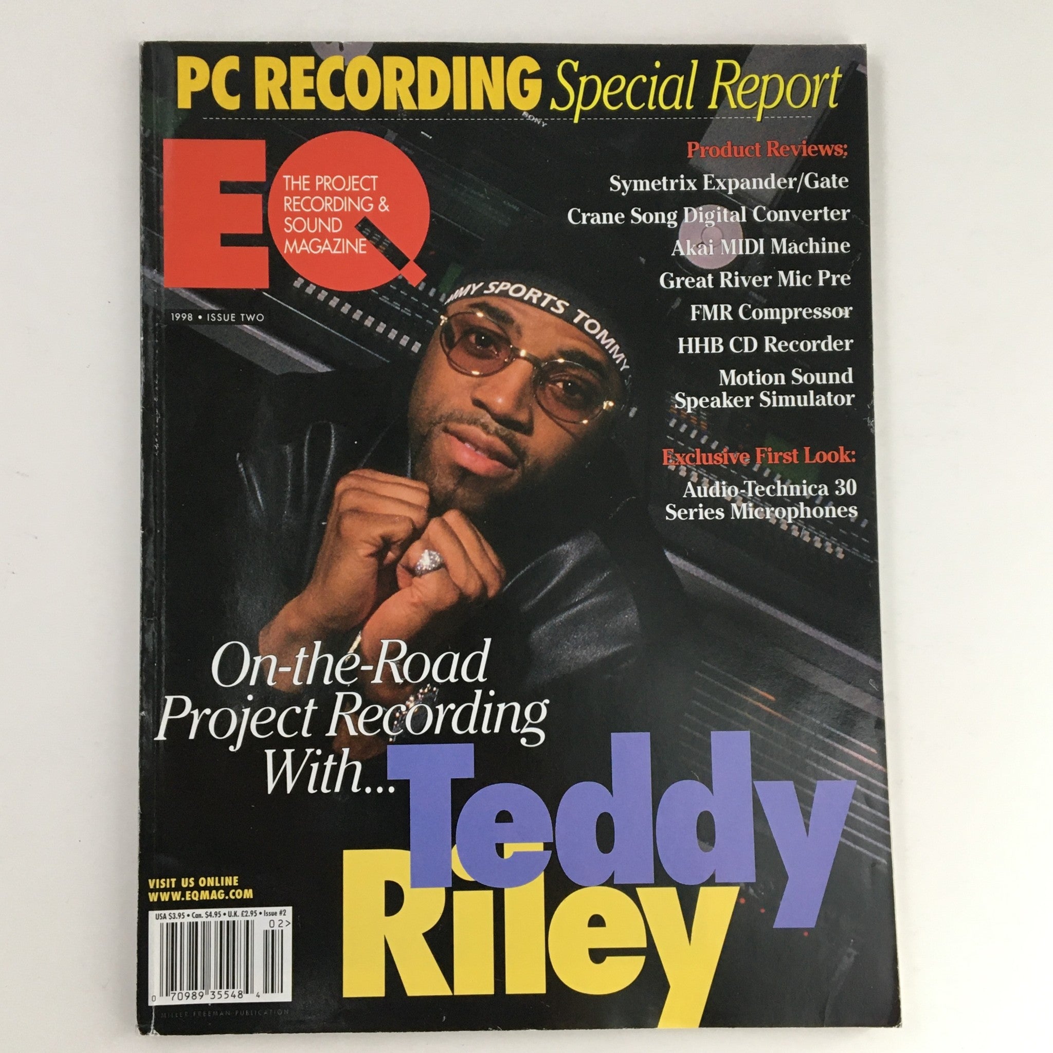 EQ Recording & Sound Magazine Vol 9 #2 February 1998 Teddy Riley, No Label