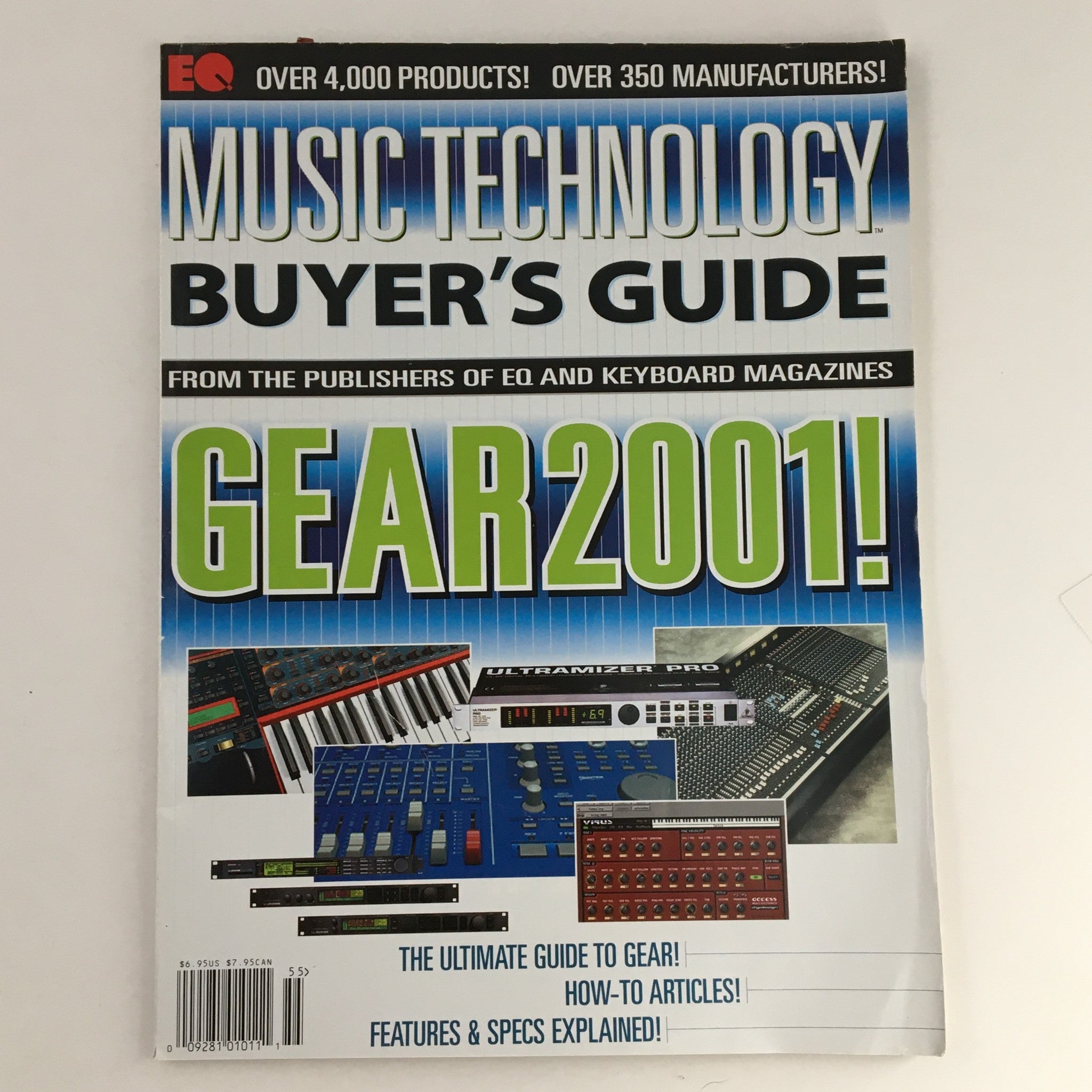 EQ Music Technology Buyer's Guide 2001 The Ultimate Guide To Gear, No Label