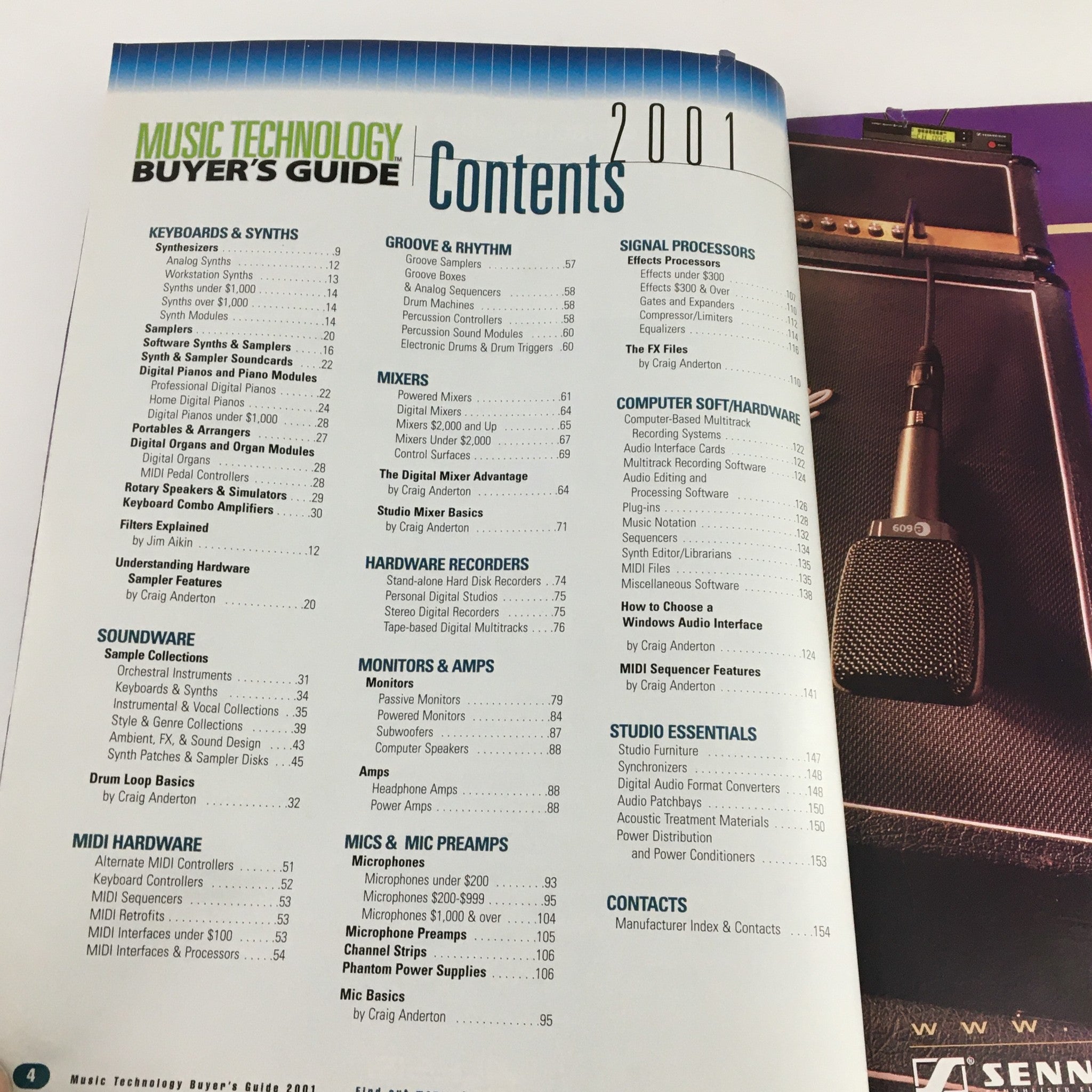 EQ Music Technology Buyer's Guide 2001 The Ultimate Guide To Gear, No Label