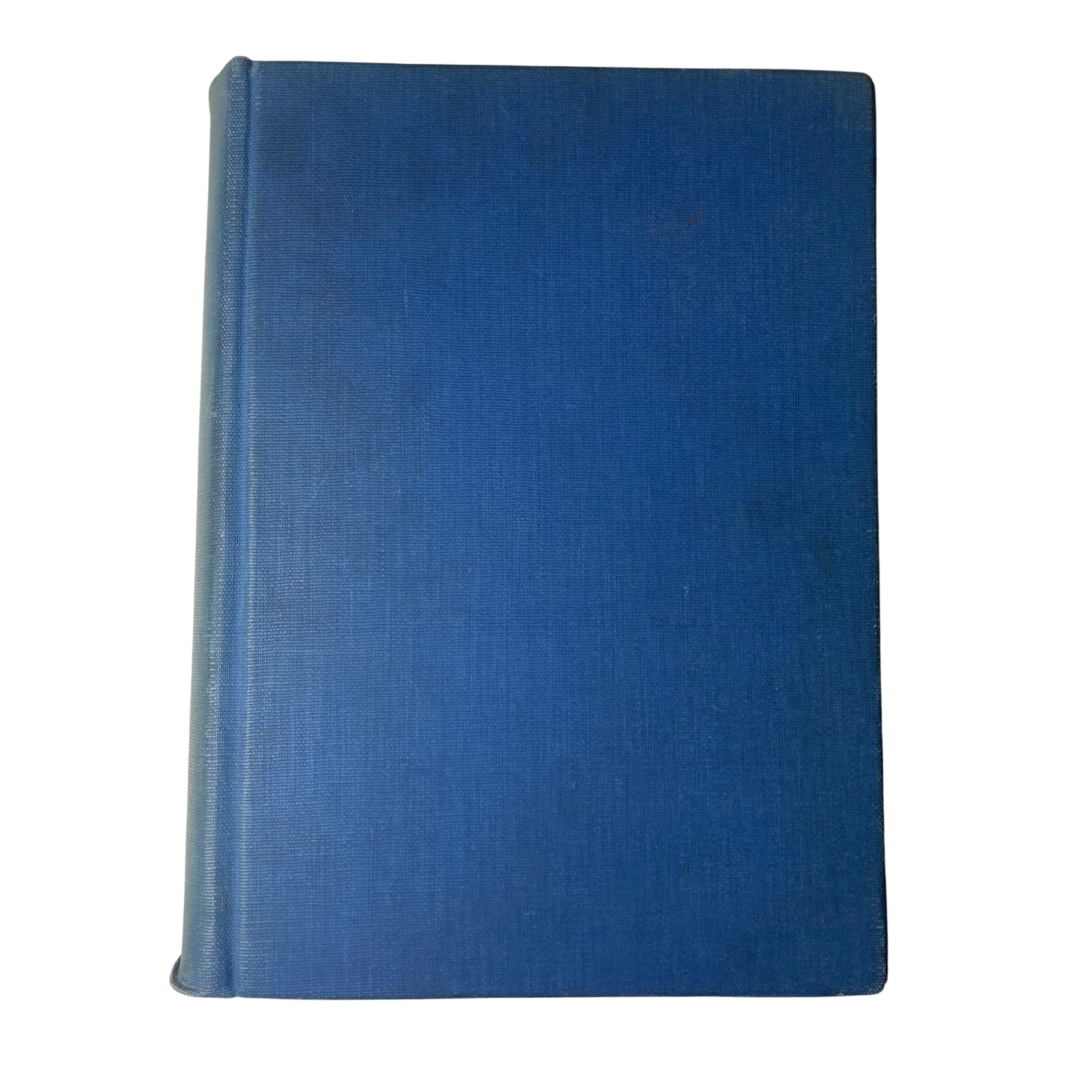 Blue bound cover of the Time Magazine Library edition from 1946. Title: Time Magazine Library Bound Weekly October 7, 1946 - December 30, 1946.