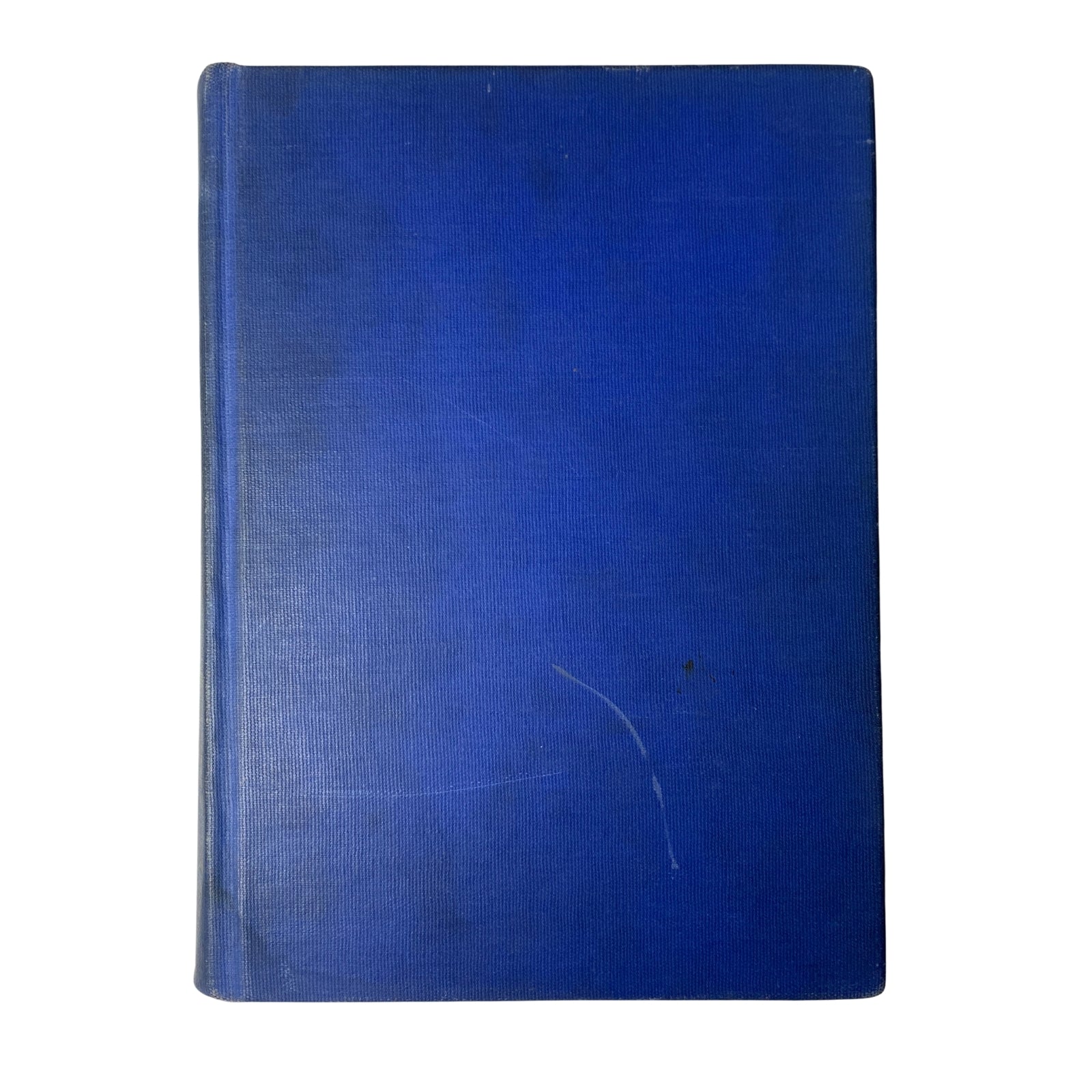 Spine view of the Library Bound edition of Time Magazine, showcasing a solid blue cover, representing the Time Magazine Library Bound Weekly January 6, 1947 - March 31, 1947. This volume contains significant issues from a pivotal postwar period.