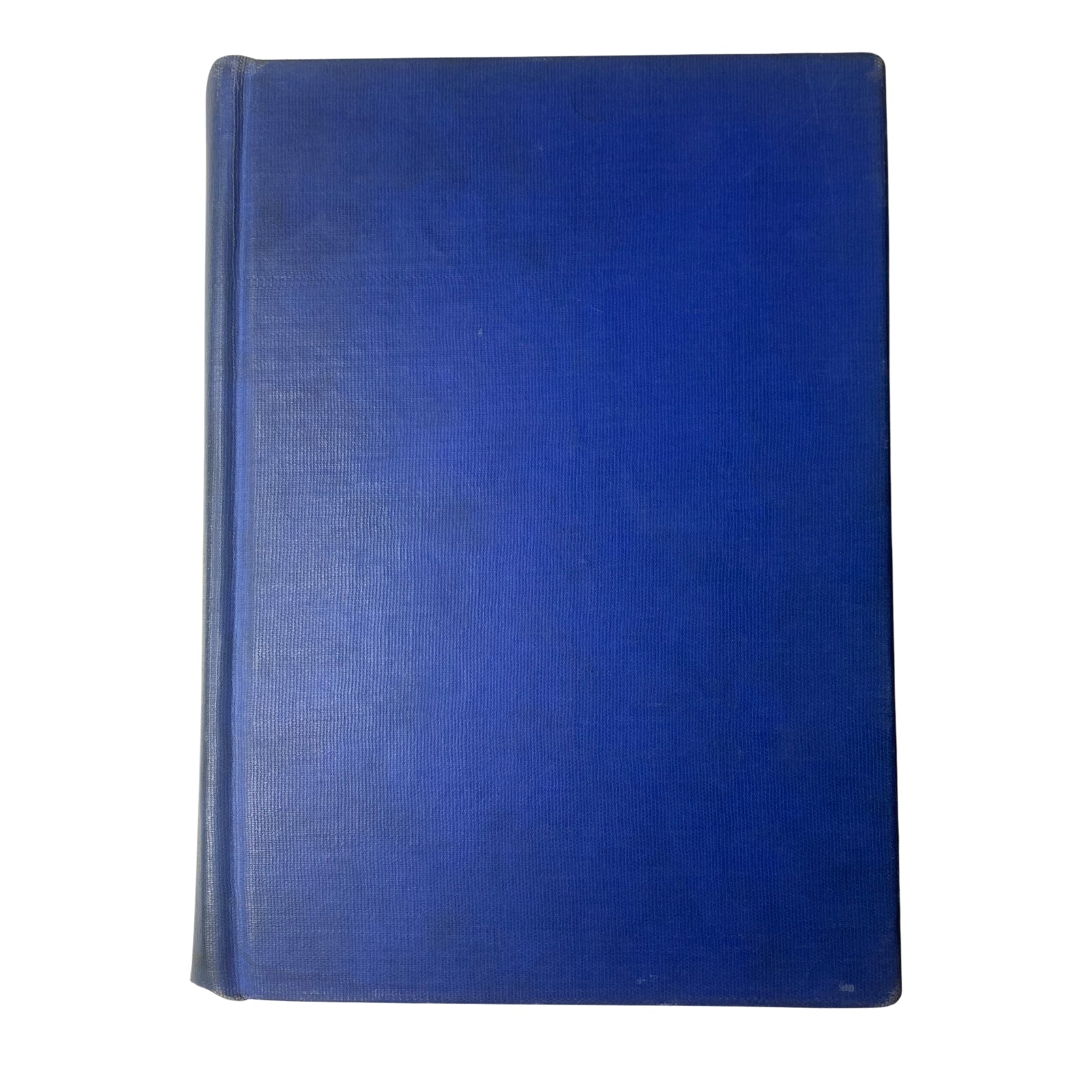 Back cover of the Time Magazine Library Bound Weekly volume from April 7 to June 30, 1947, featuring a simple blue design.