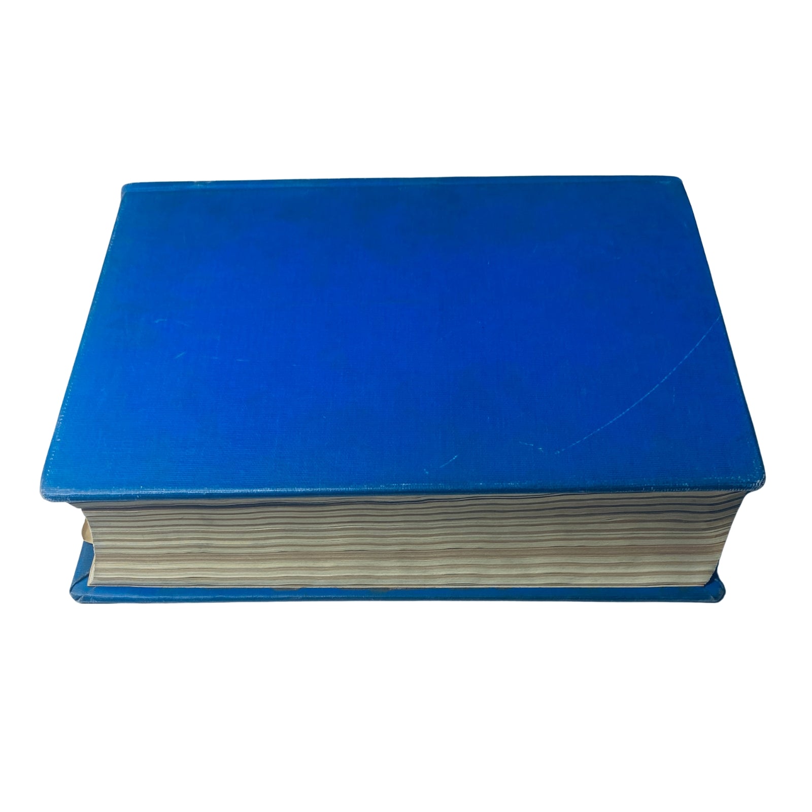 Time Magazine Library Bound Weekly, April 7 to June 30, 1947, showcasing the blue spine and edges of the bound volume.