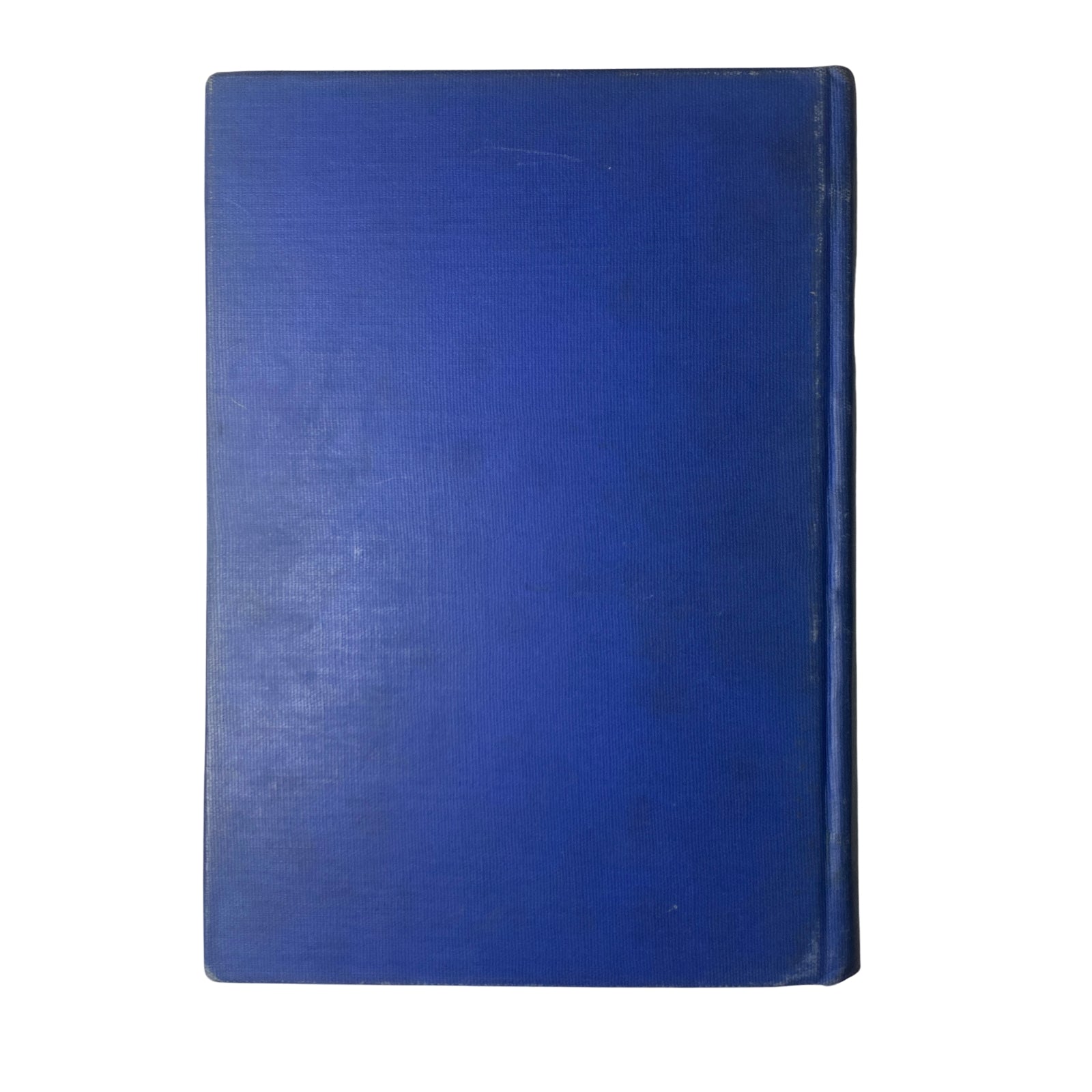 Back cover of the Time Library Bound Weekly magazine, displaying a solid blue cover that protects the collection from October 6 to December 29, 1947.