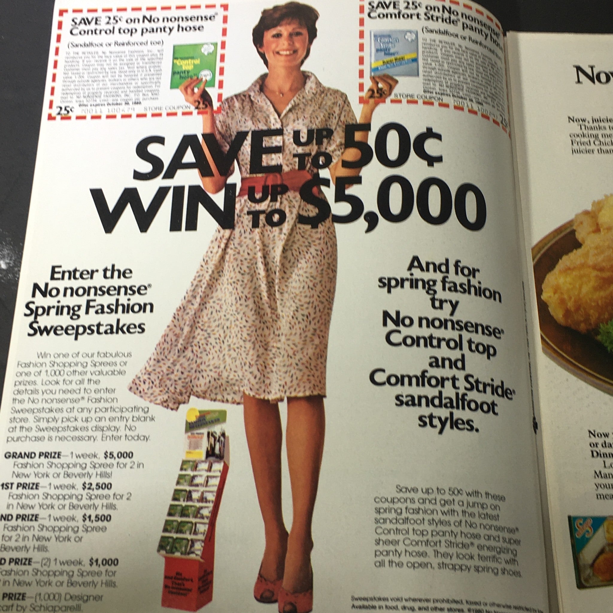 VTG Retro 1981 Scott Economy Pack Napkins & Cottonelle Tissue Paper Ad Coupon