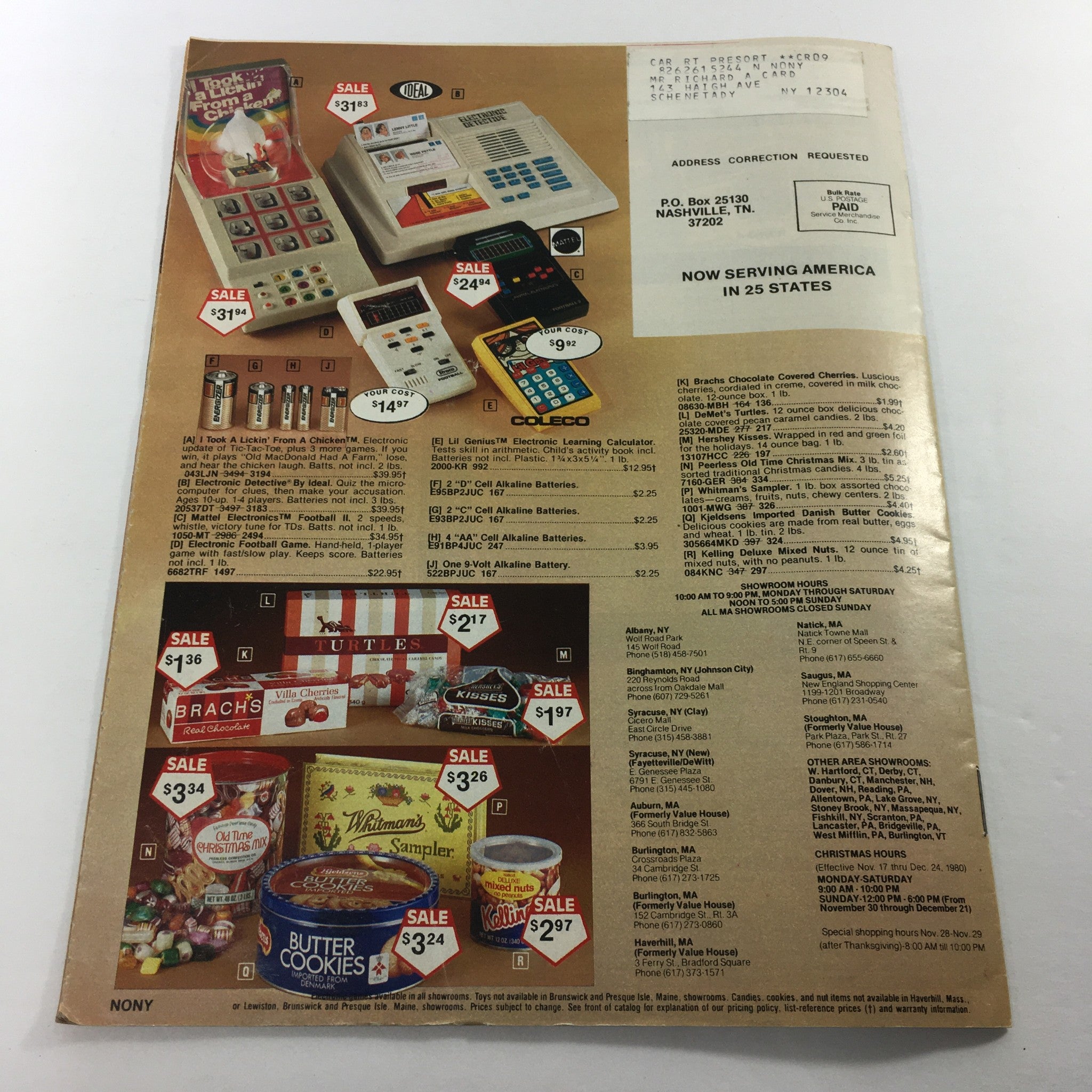 VTG Service Merchandise Catalog Showroom 1980 Video Games Atari Console