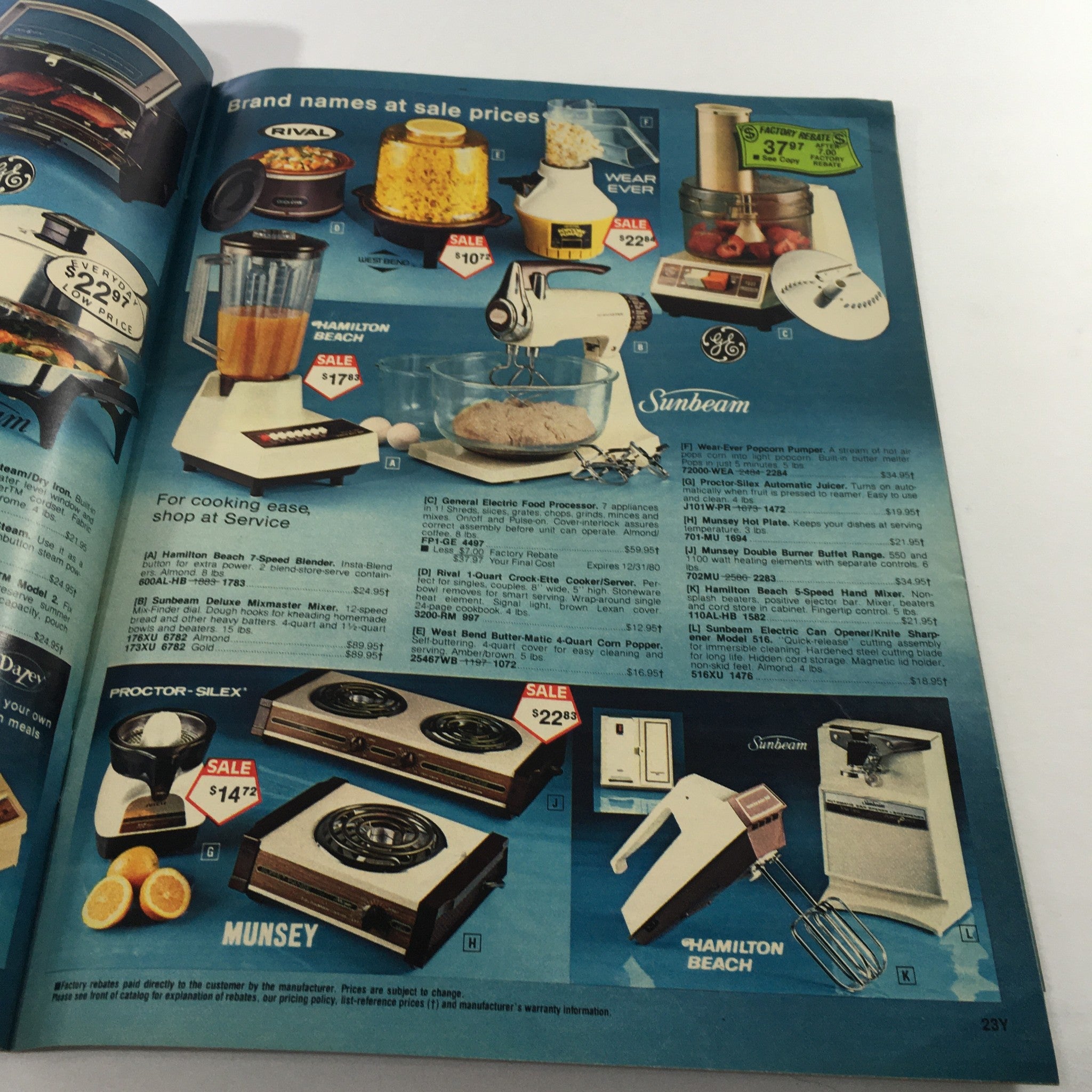 VTG Service Merchandise Catalog Showroom 1980 Armitron Corporation Price Guide