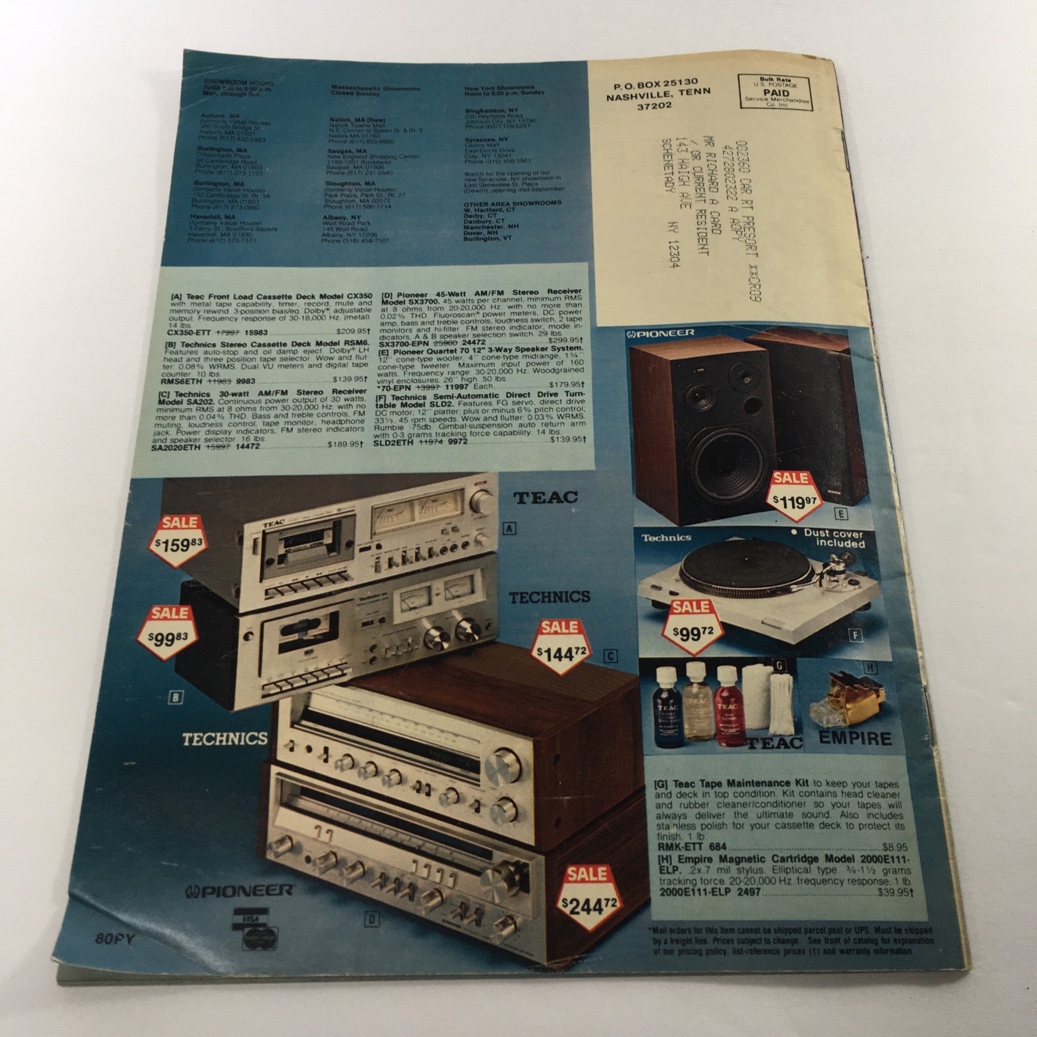 VTG Service Merchandise Catalog Showroom 1980 Armitron Corporation Price Guide