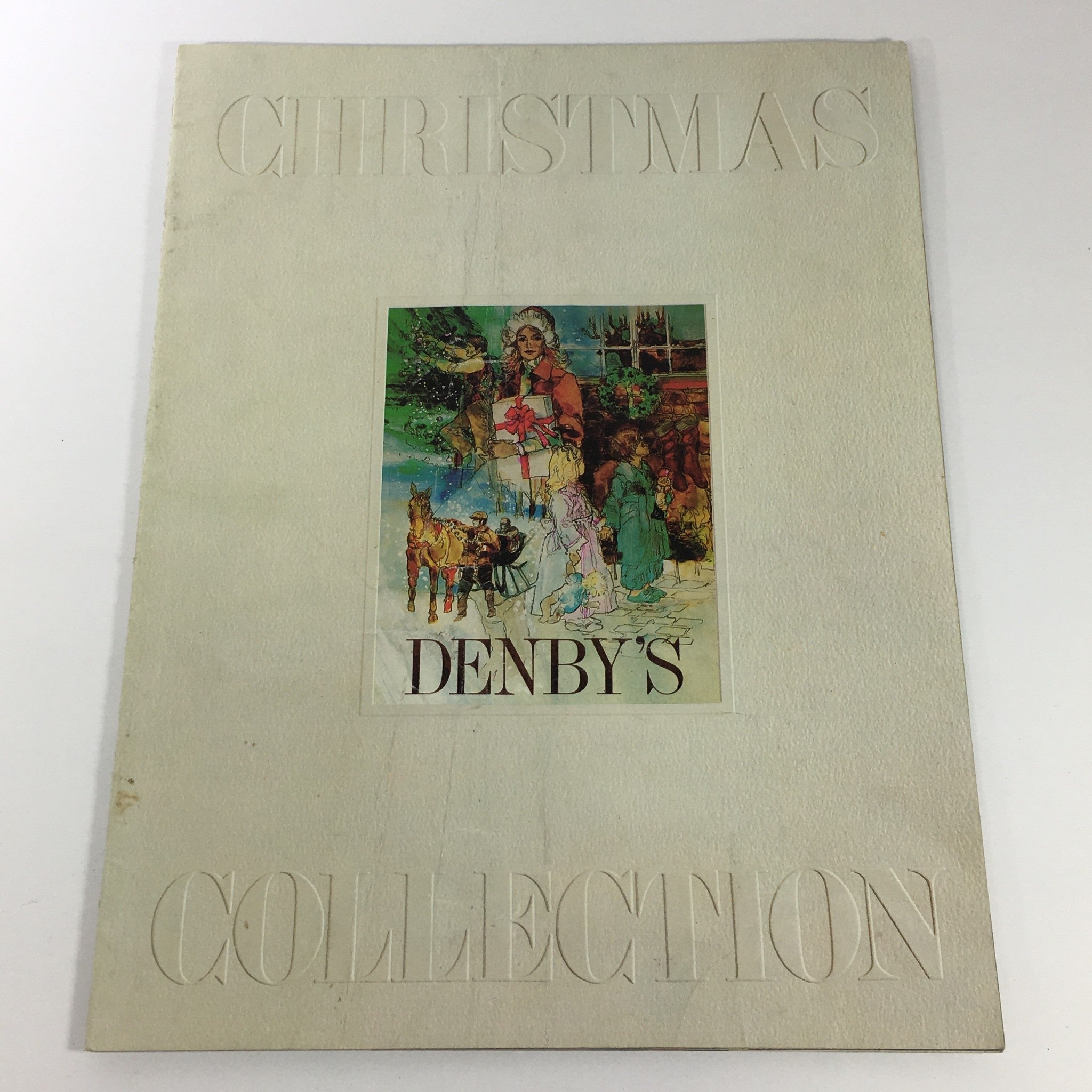 VTG 1980 Denby's Christmas Collection Price Guide Catalog