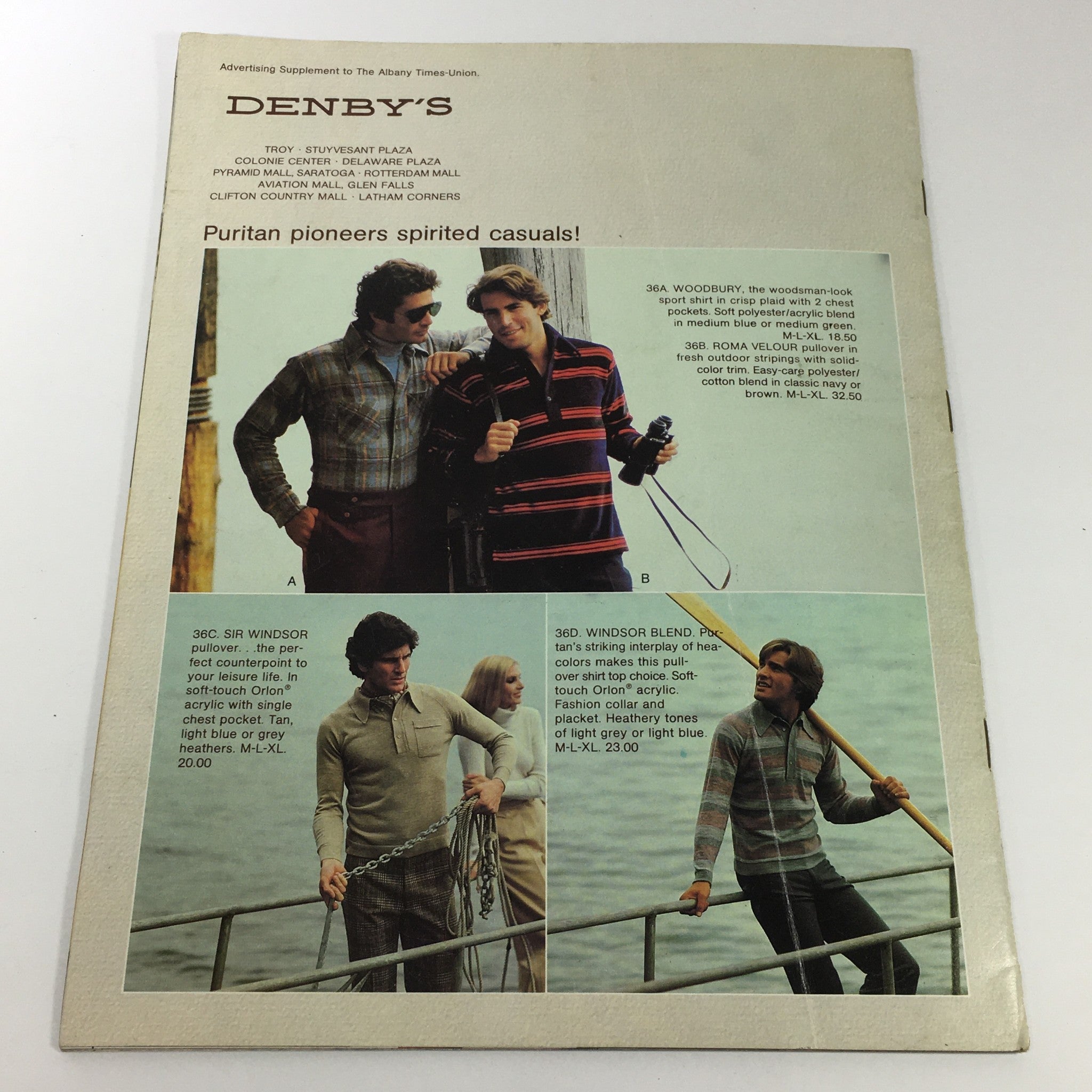 VTG 1980 Denby's Christmas Collection Price Guide Catalog