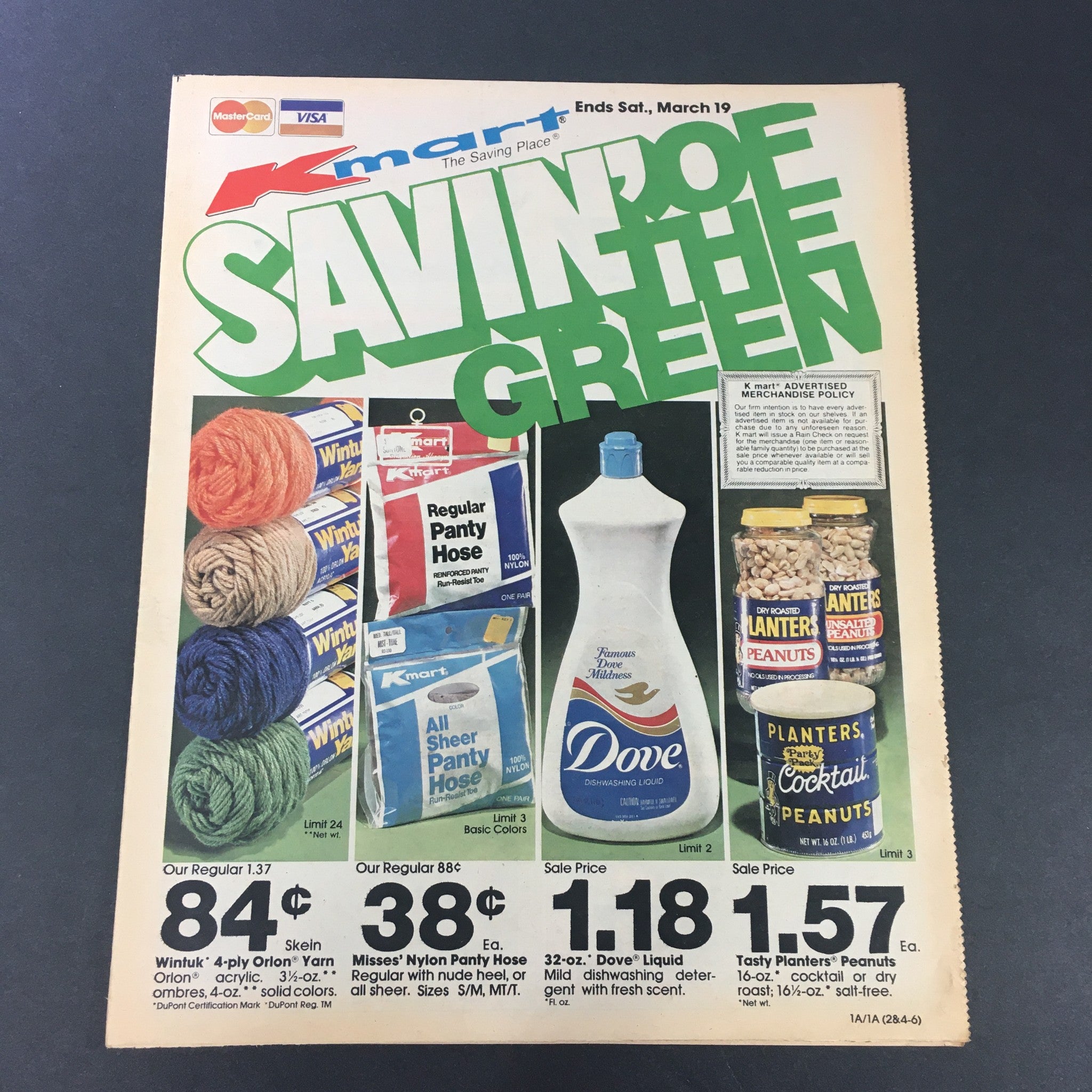 VTG Retro 1983 K-Mart Weekend Sale on Many Brands Circular Advertising Ads