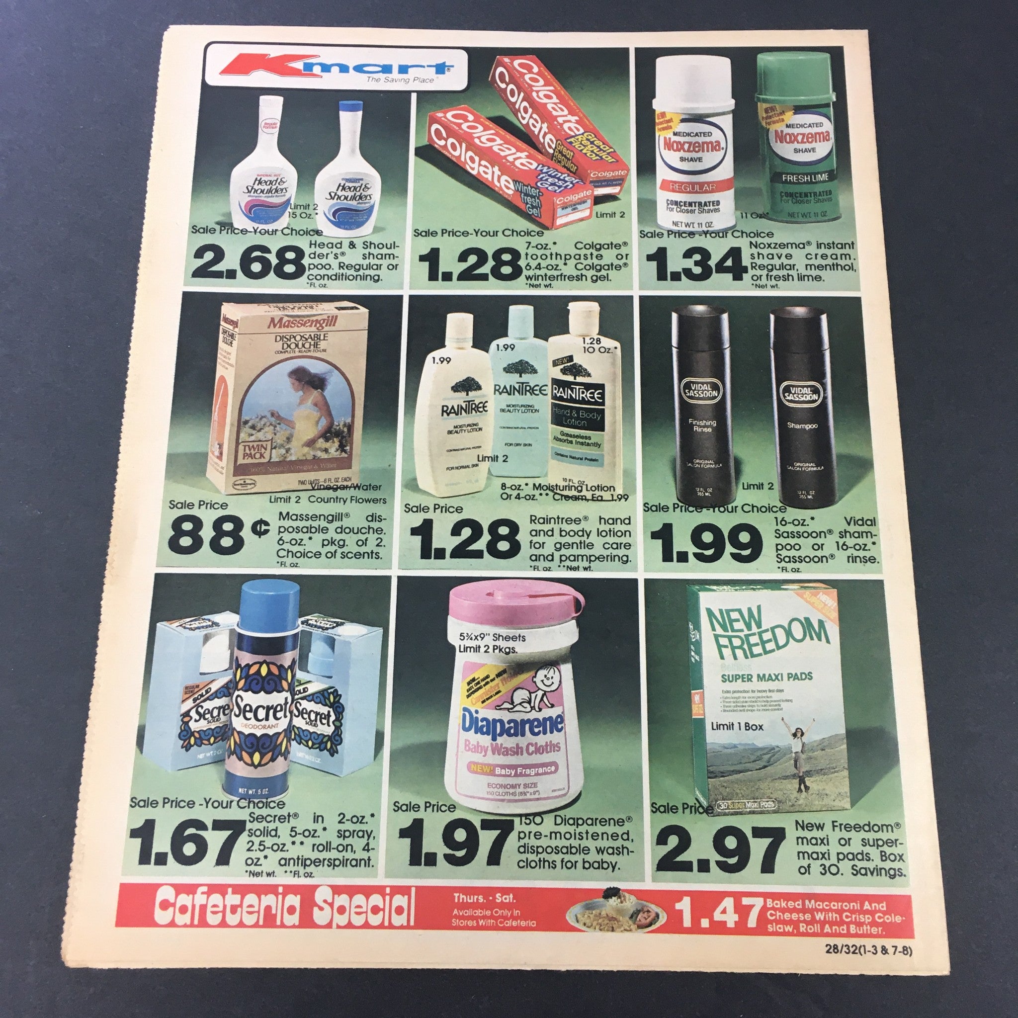 VTG Retro 1983 K-Mart Weekend Sale on Many Brands Circular Advertising Ads