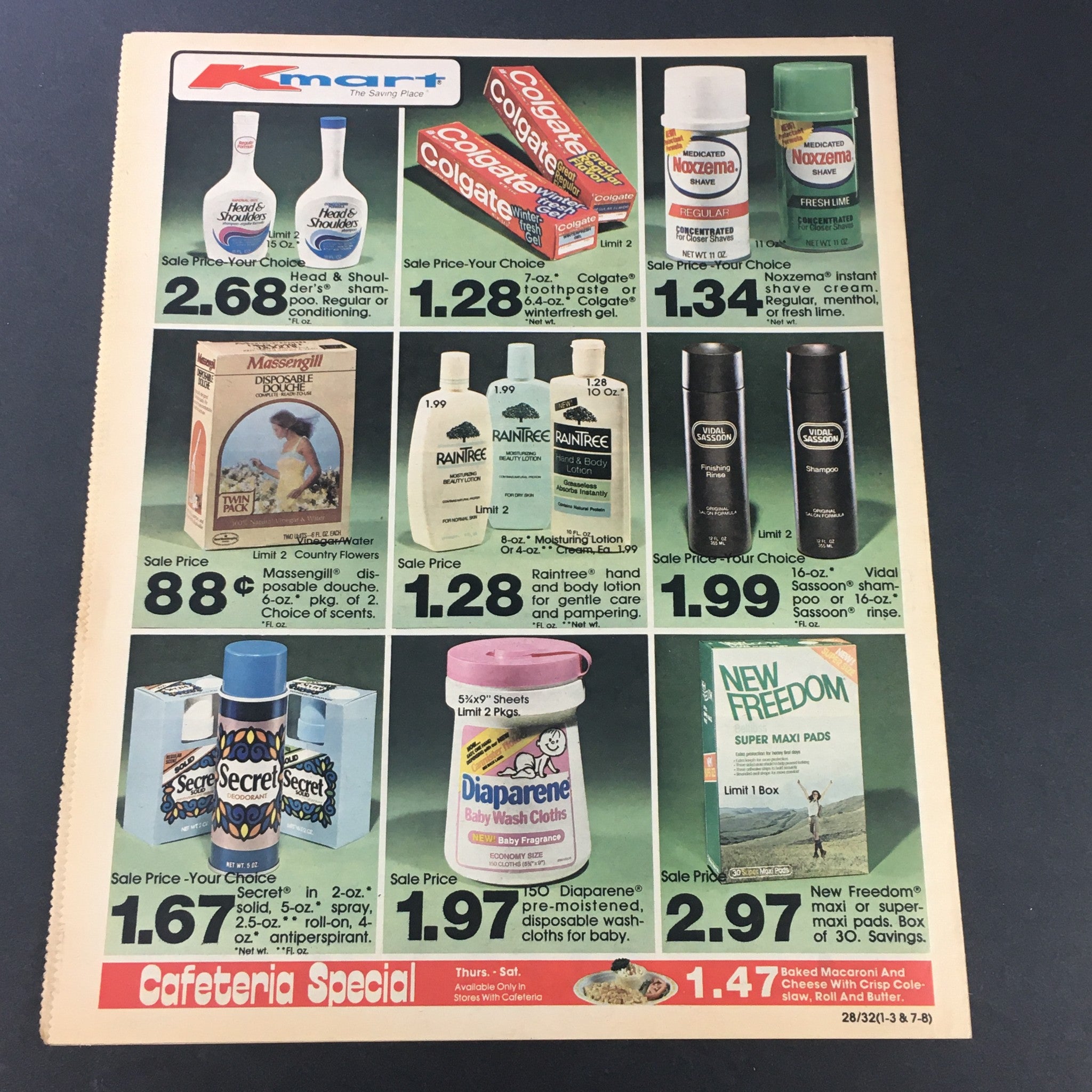 VTG Retro 1983 K-Mart Weekend Sale on Many Brands Circular Advertising Ads