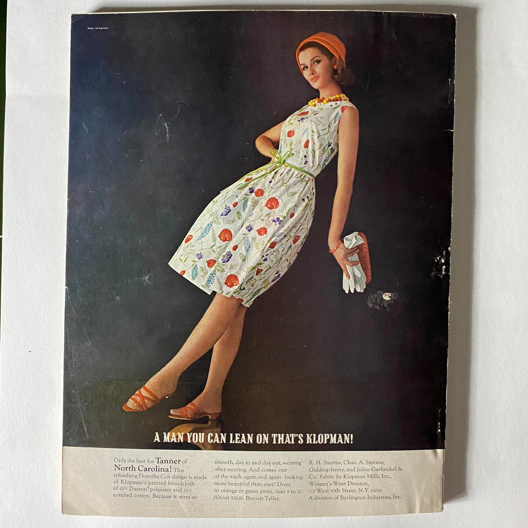 VTG Vogue Magazine April 1 1965 Sue Murray Cover No Label