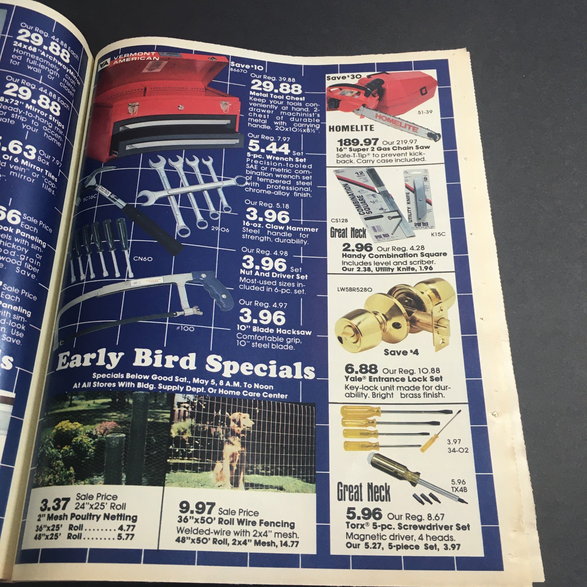 VTG Retro May 1984 K-Mart 50 Million Dollar SALE Circular Advertising Ads