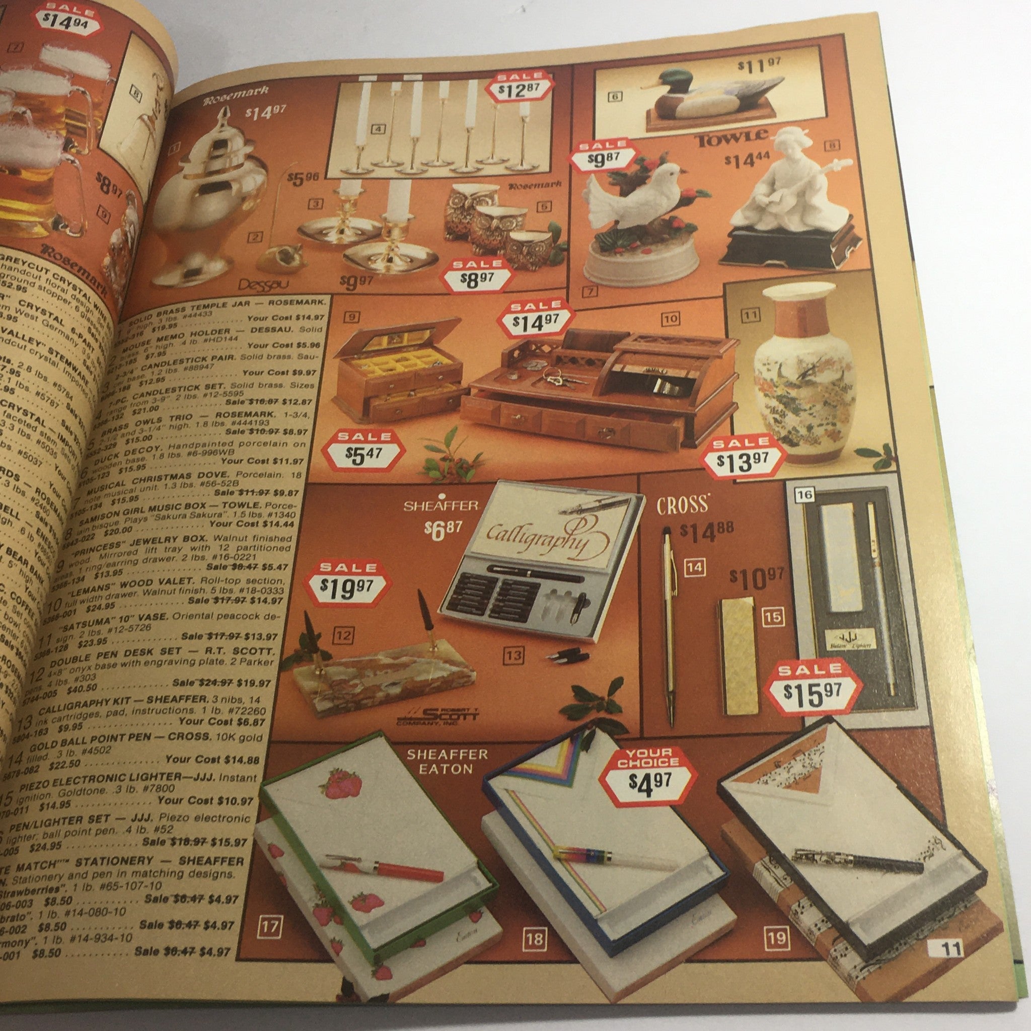 VTG November 1981 Townsmen Criterion Watch & Conair Hair Dryer Price Catalog