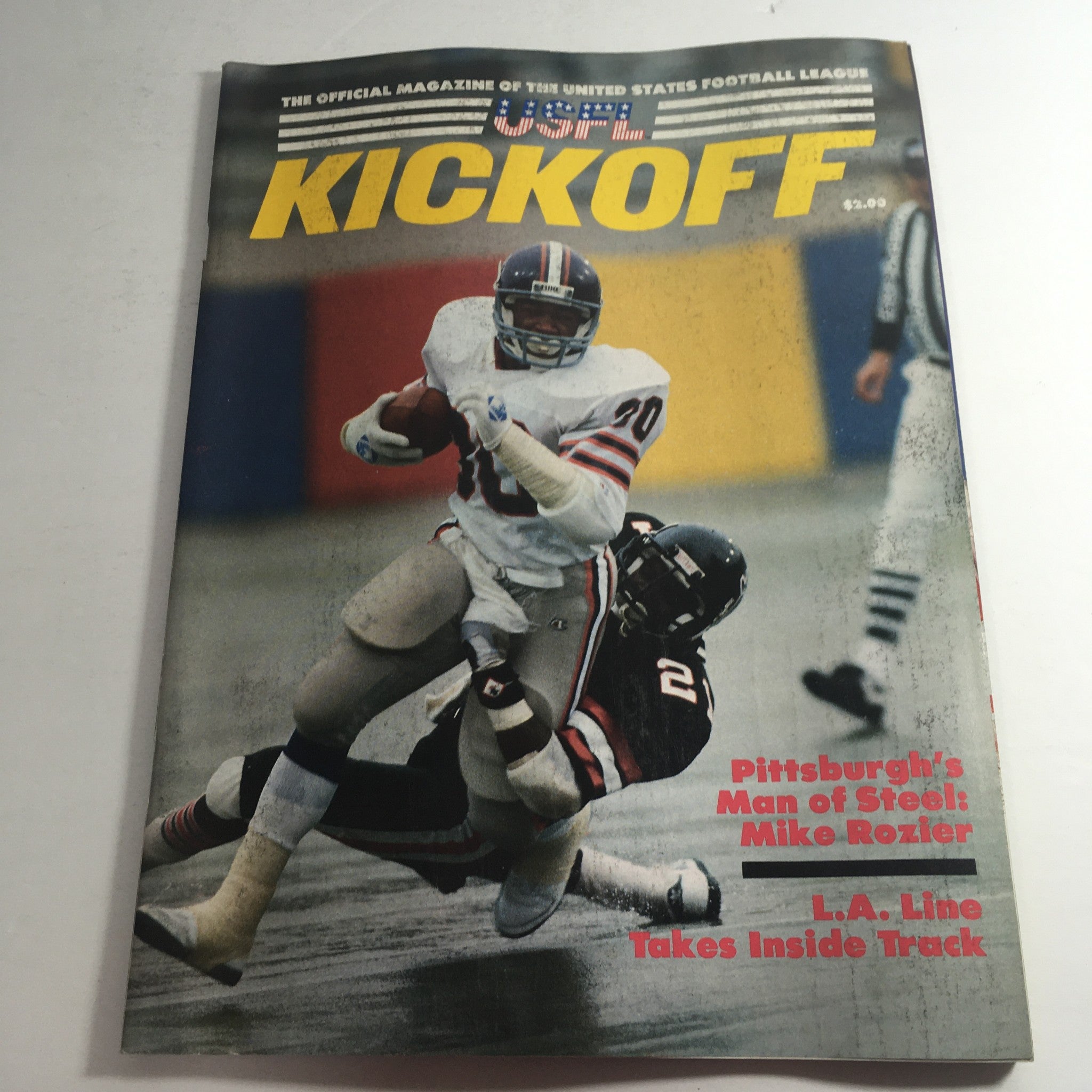 VTG USFL Kickoff Official Magazine 1984 Vol. 2 #5 - Doug Williams / Mike Rozier