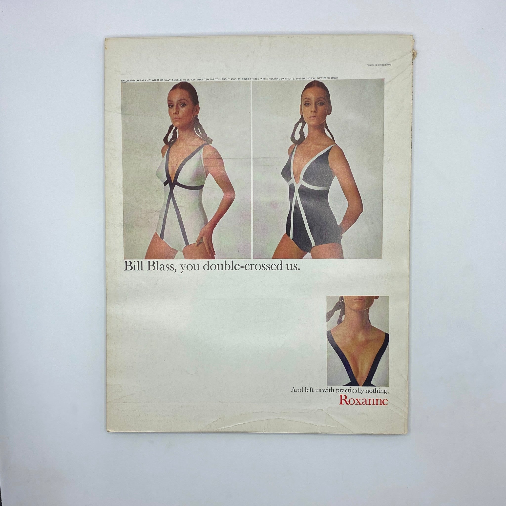 VTG Vogue Magazine June 1966 Jean Shrimpton by Irving Penn No Label