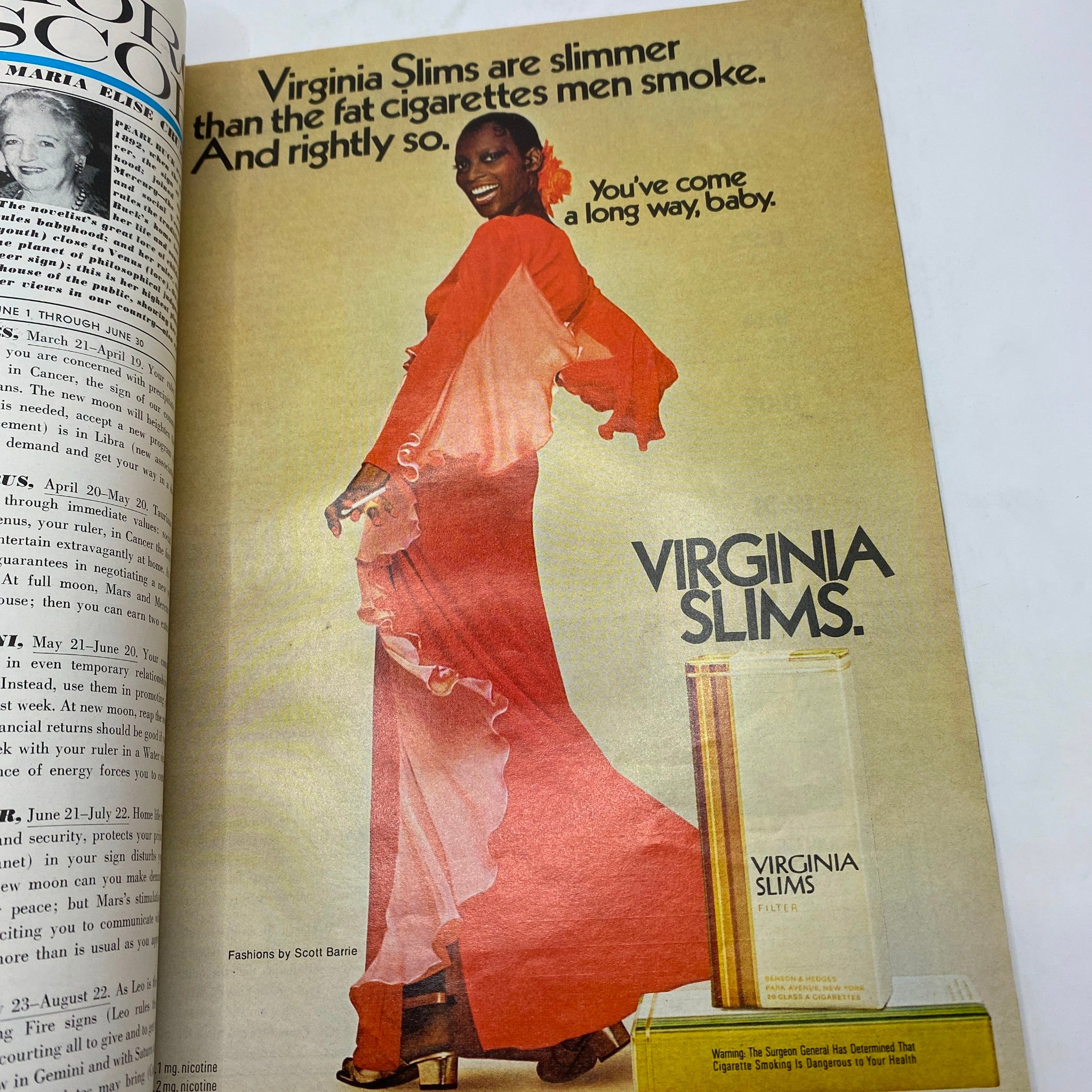 VTG Vogue Magazine June 1972 Karen Graham by Richard Avedon No Label