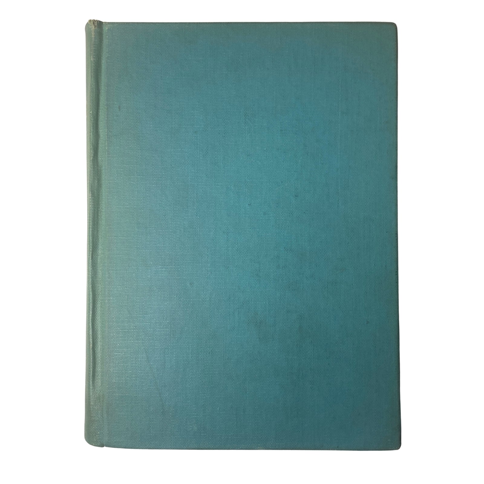 Spine of a library-bound edition of Time Magazine covering January to March 1949, showcasing a neat design in green cloth, ideal for collectors and enthusiasts.