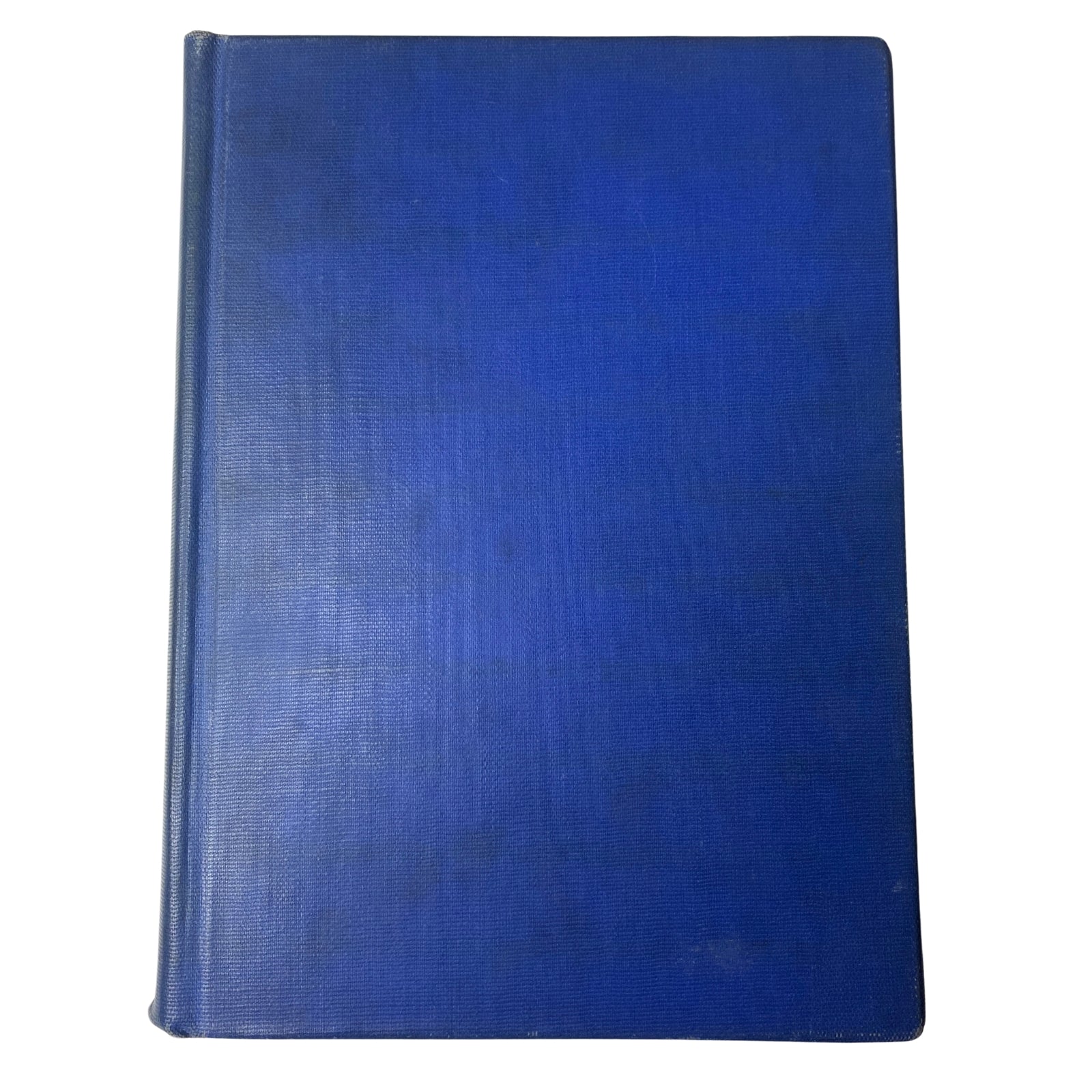 Blue hardcover exterior of the library bound volume of Time Magazine, containing issues from October to December 1948 featuring historical figures and events.