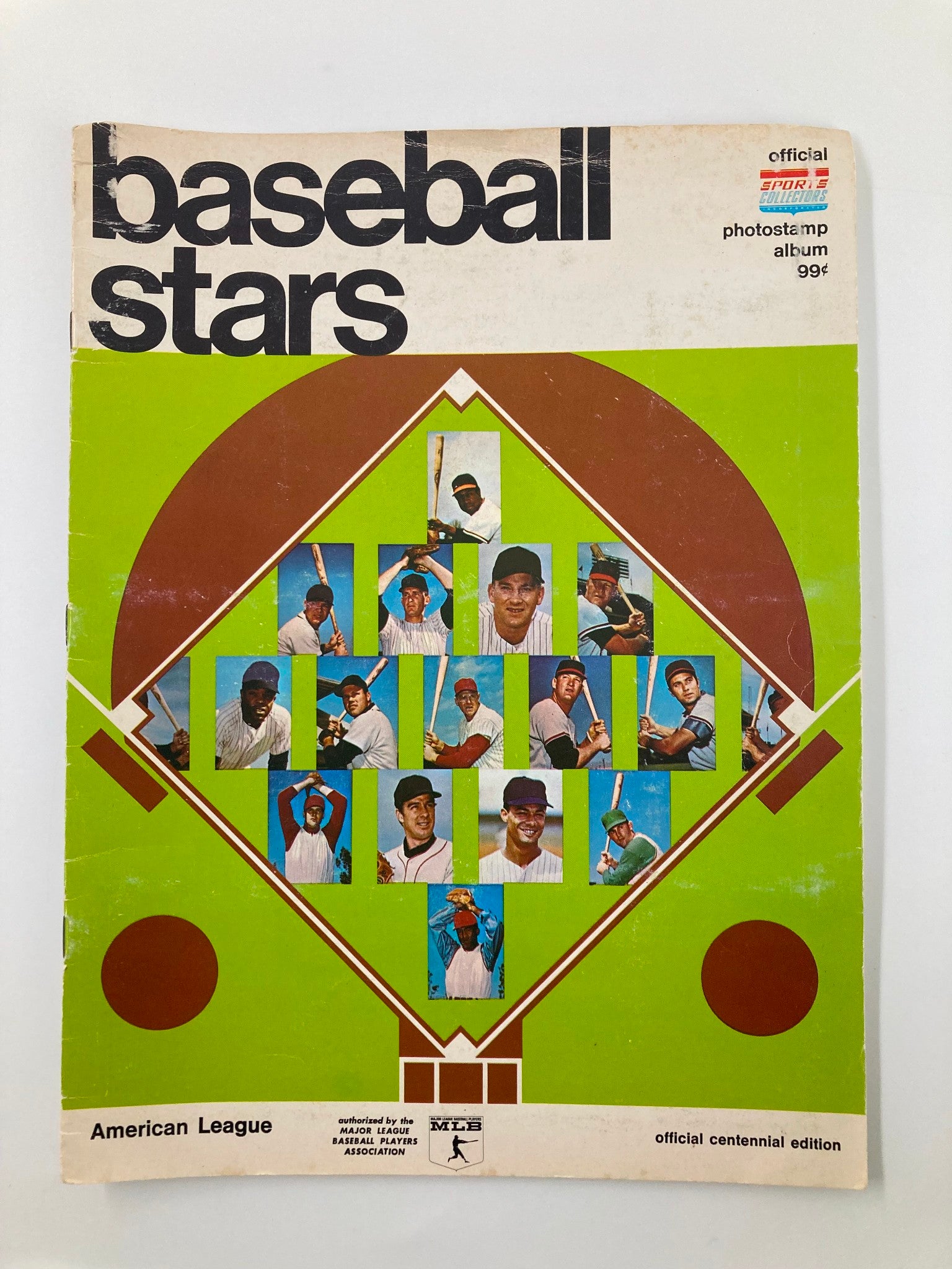 1969 Baseball Stars American League Official Sports Collectors Photostamp Album