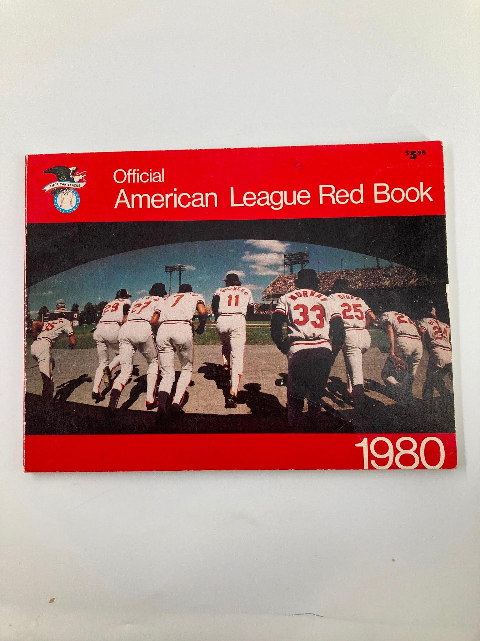 1980 The Official American League Red Book 51st Annual Edition