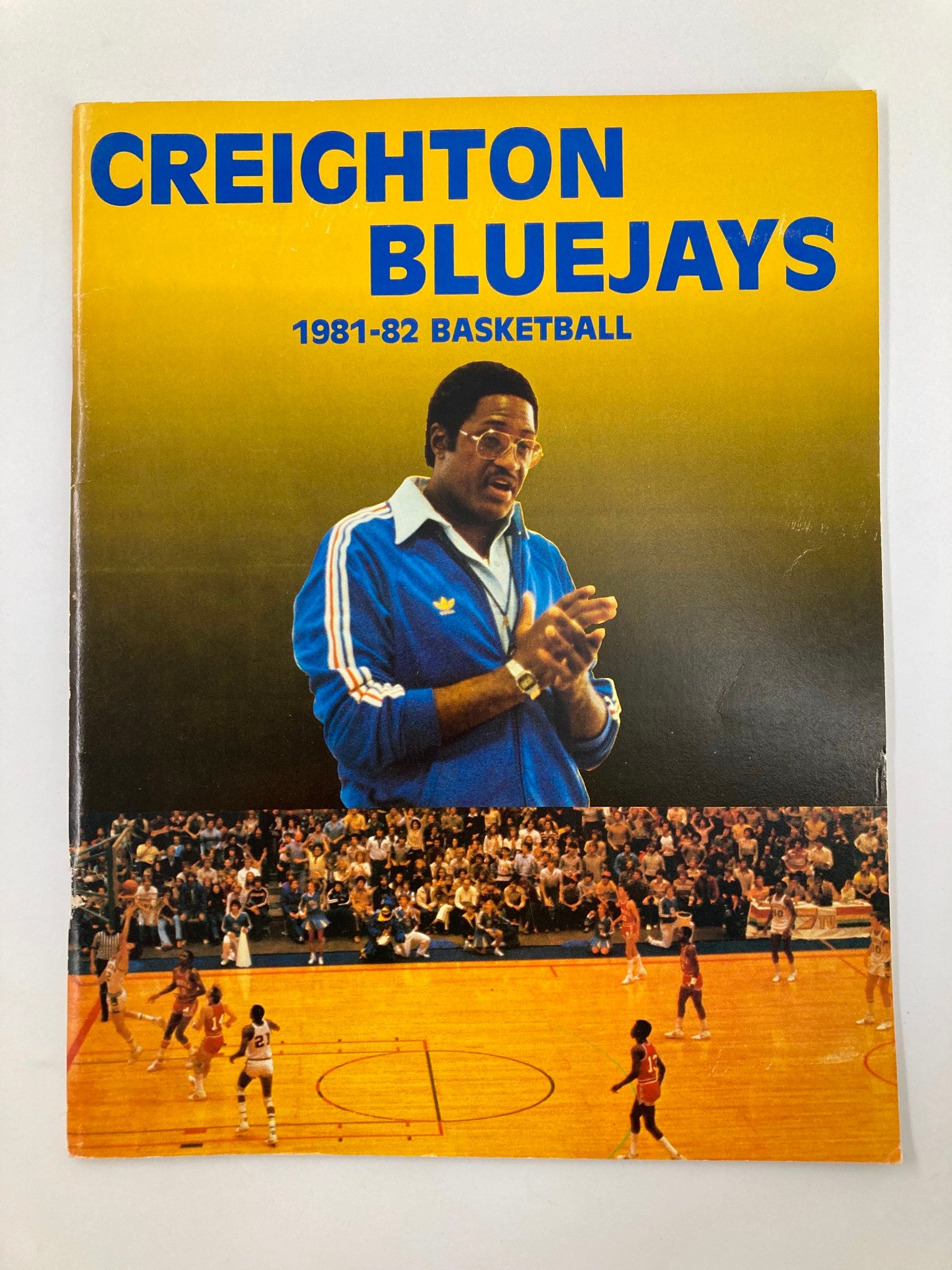 1981-1982 College Basketball Creighton Bluejays Official Program