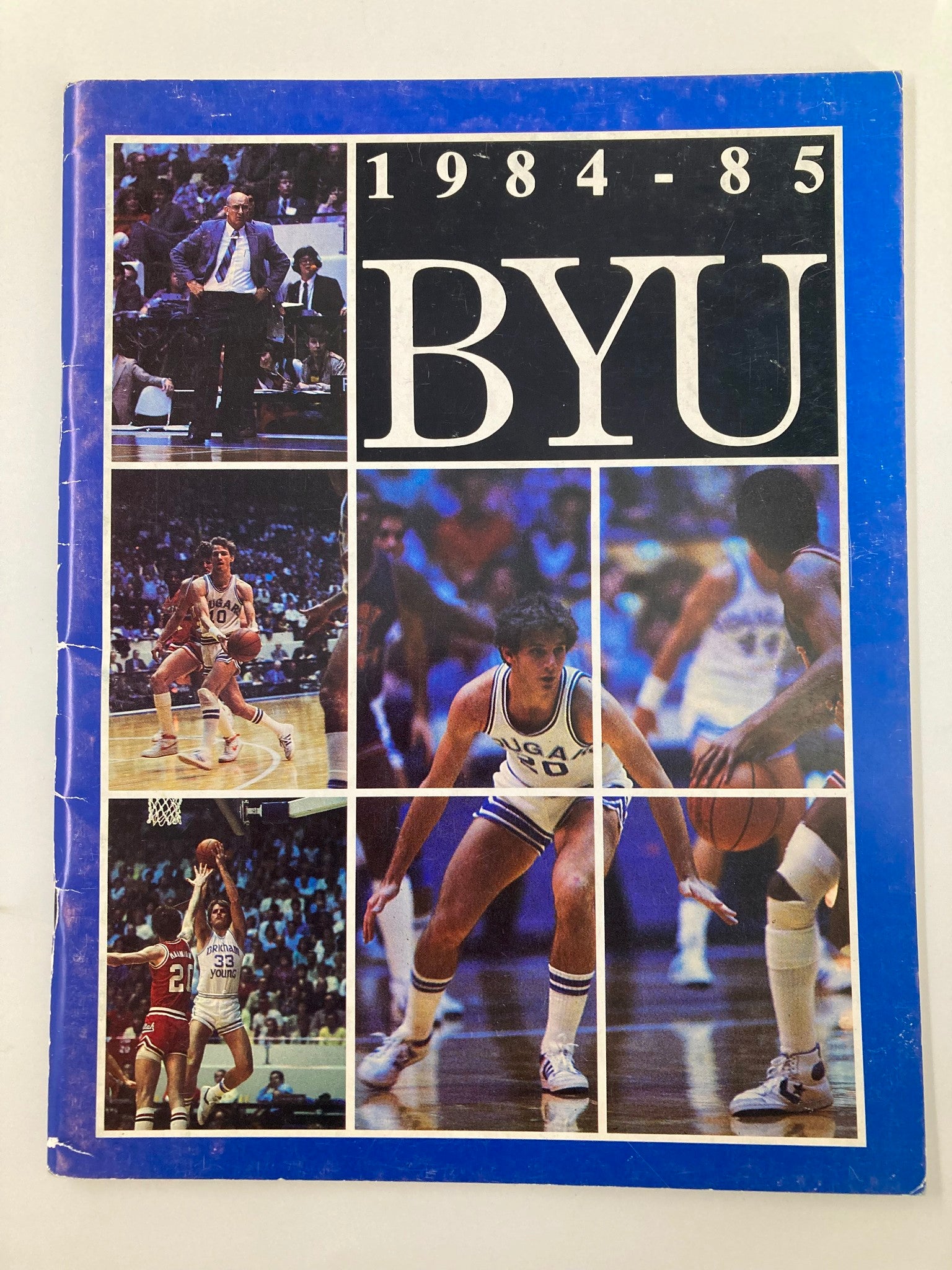 1984-1985 College Basketball Brigham Young University Official Media Guide