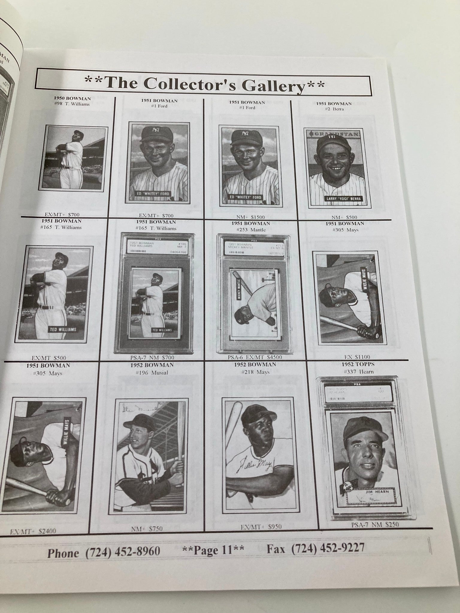 Showcasing The Collector's Gallery with iconic baseball cards including Mickey Mantle, Ted Williams, and Willie Mays, featured in the 1935 MLB Shoebox Cards collection.