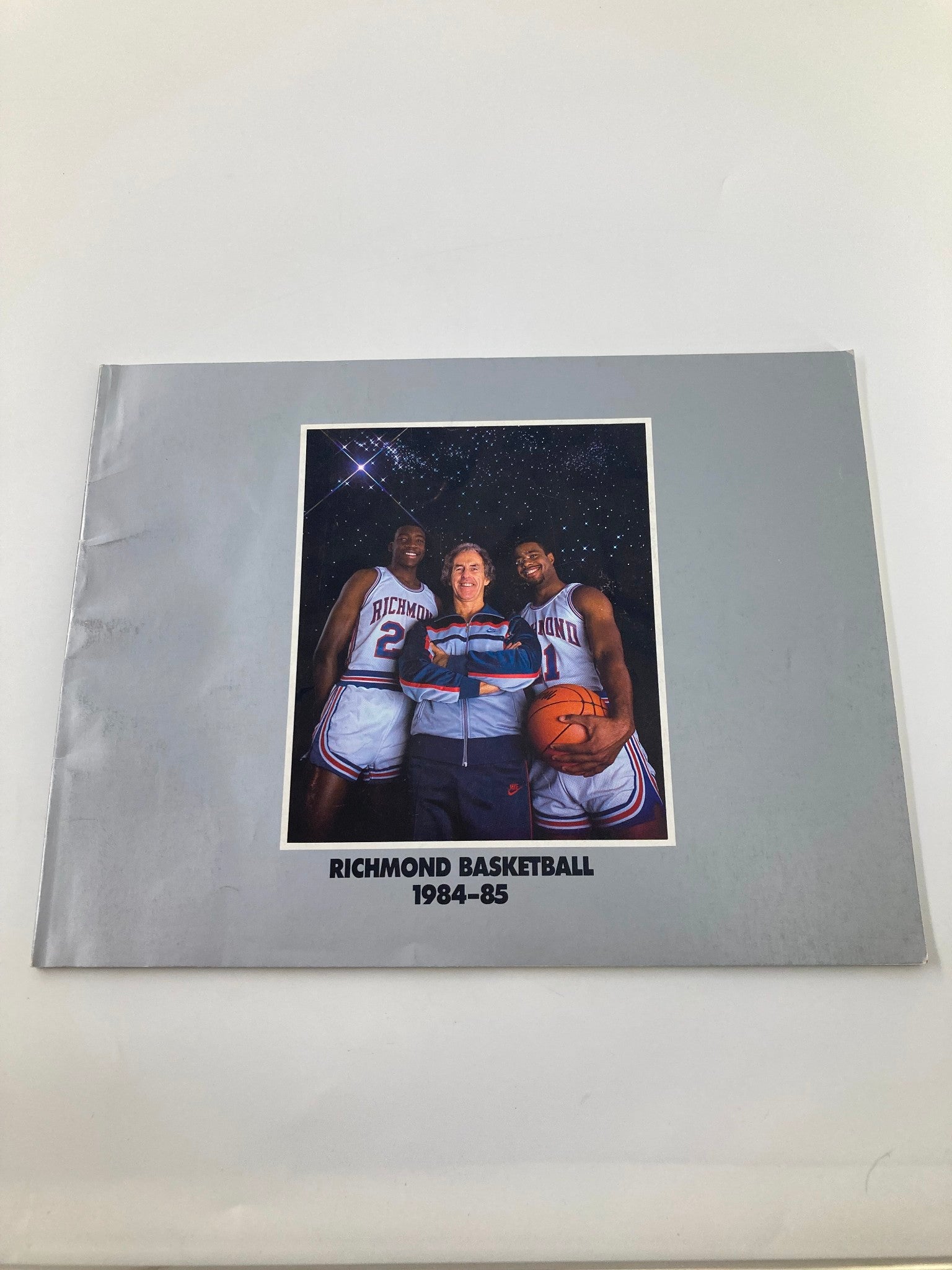 1984-1985 College Richmond Basketball Official Media Information Guide