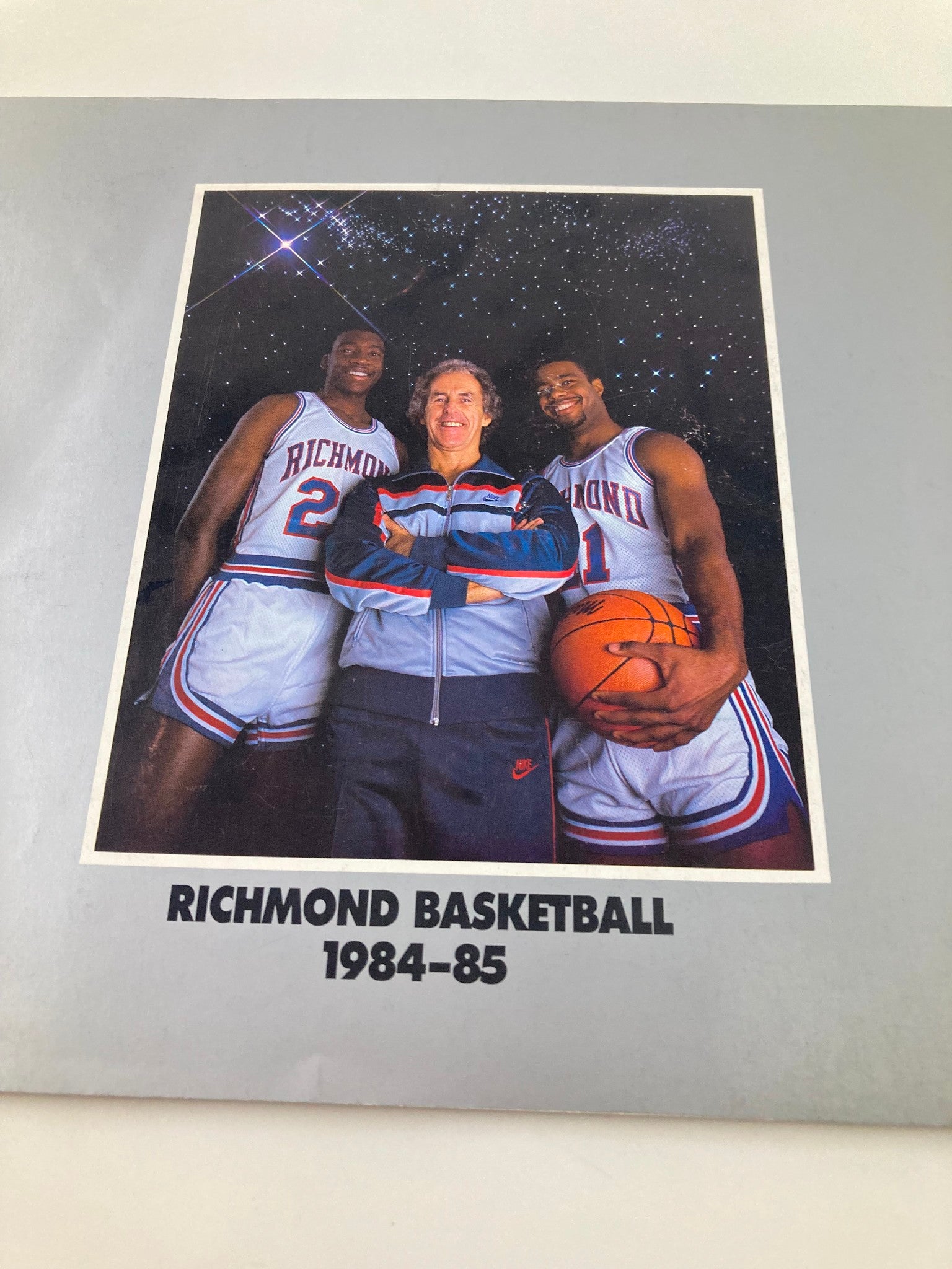 1984-1985 College Richmond Basketball Official Media Information Guide