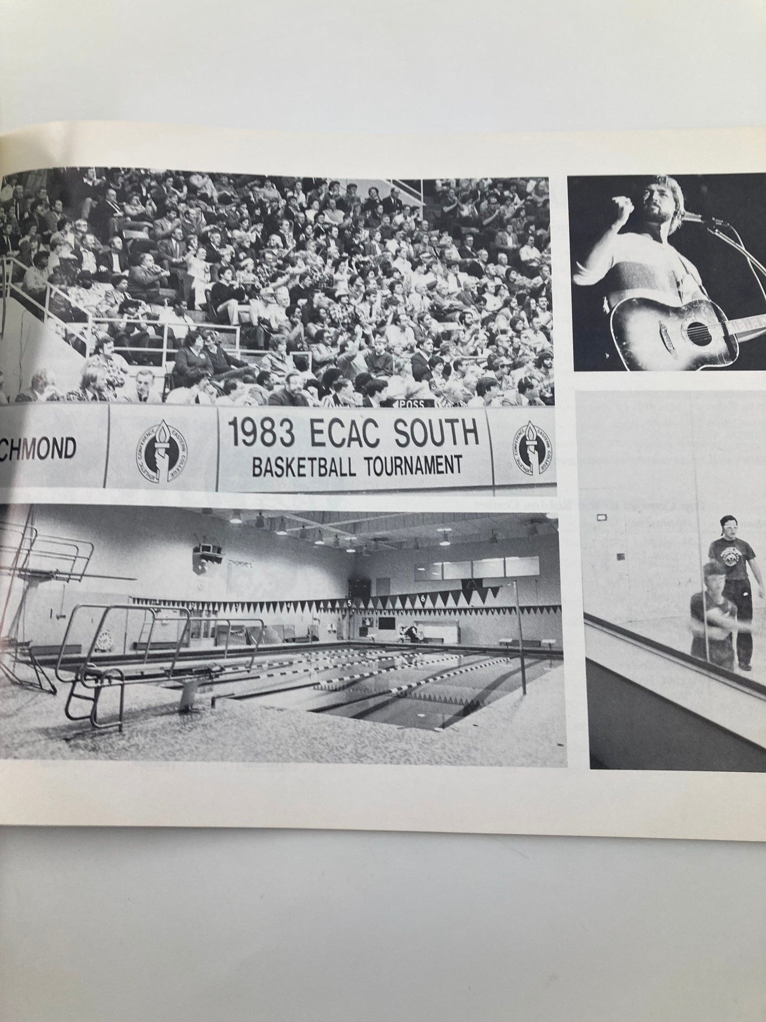 1984-1985 College Richmond Basketball Official Media Information Guide