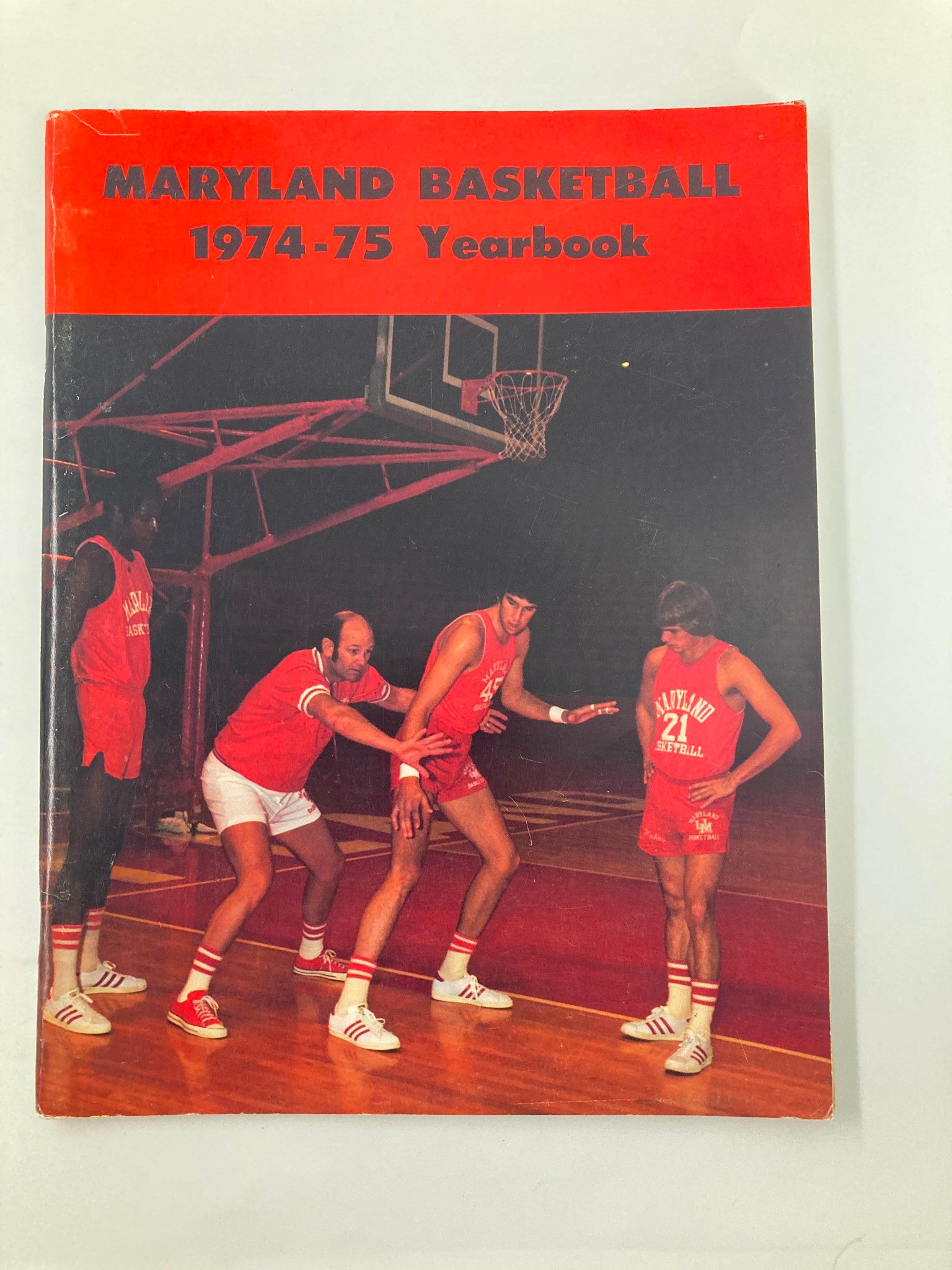 1974-1975 Maryland Basketball College Yearbook