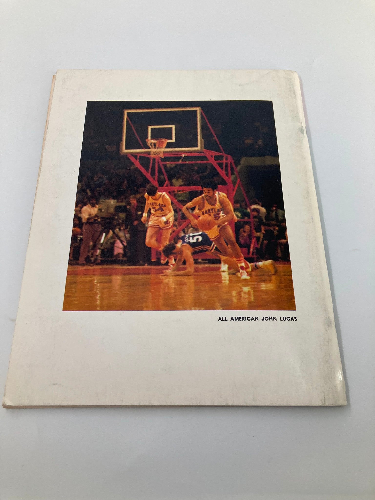 1974-1975 Maryland Basketball College Yearbook