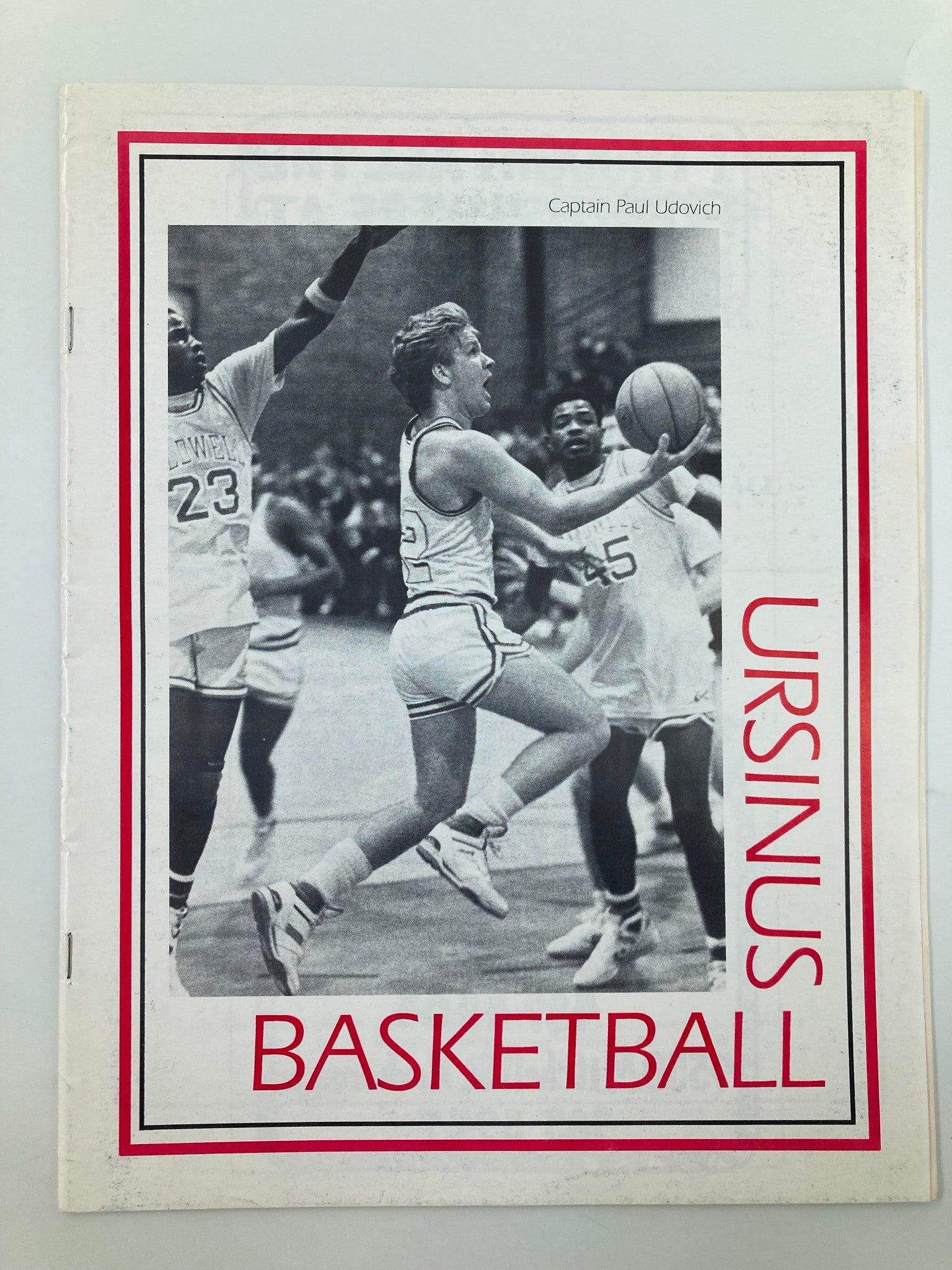 January 2 1988 College Ursinus vs Beaver Basketball Official Program