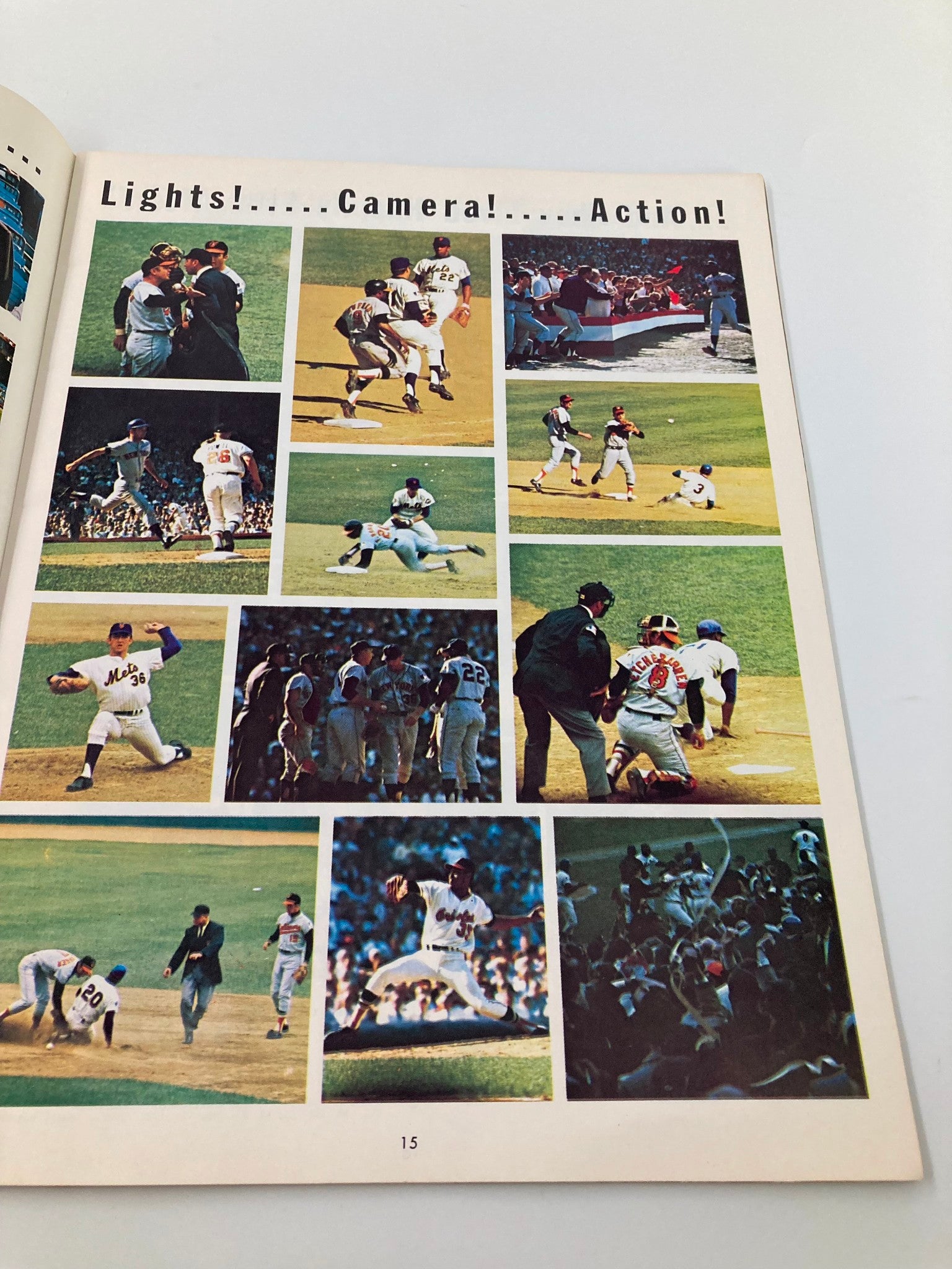 1970 MLB New York Mets Official Yearbook Shea Stadium