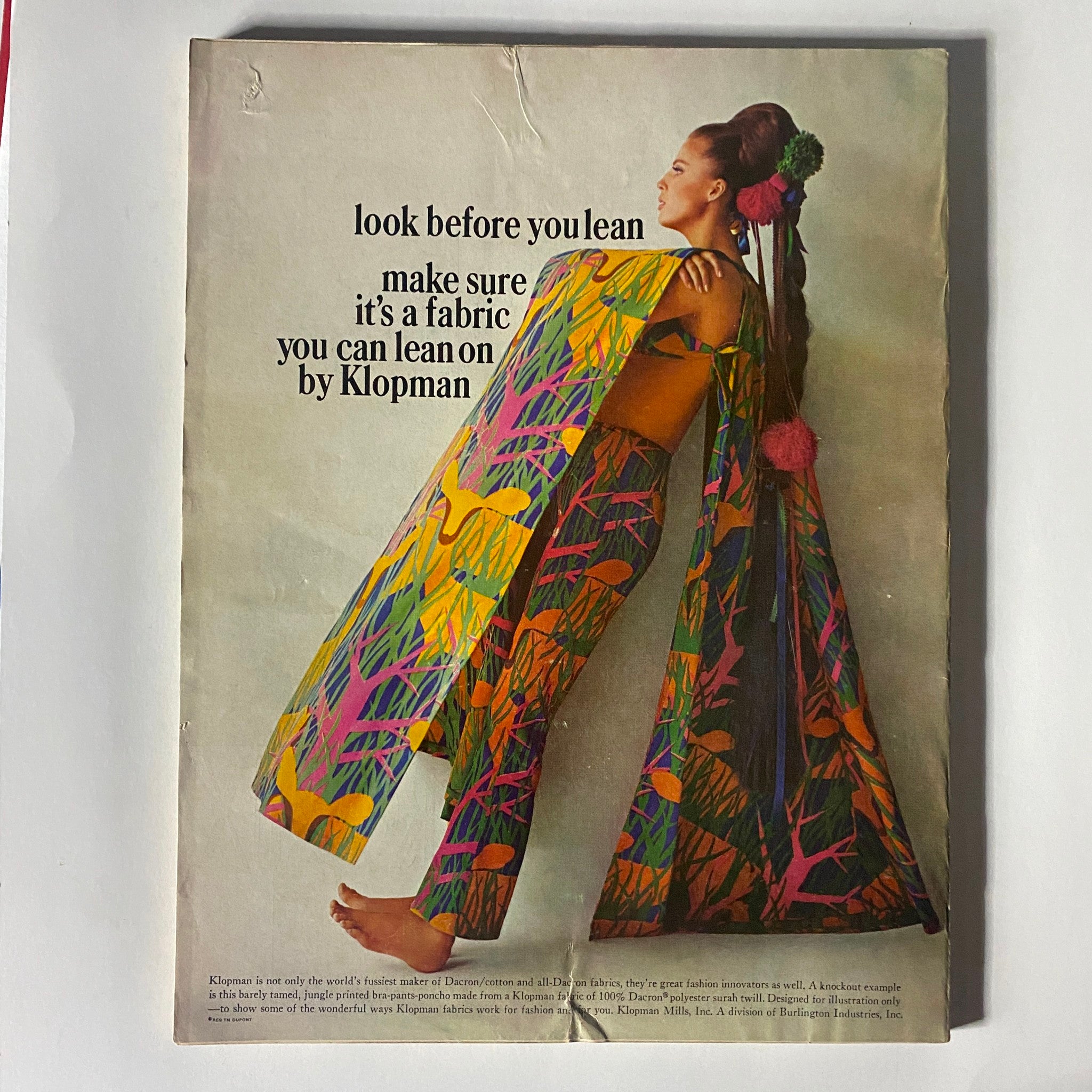 VTG Vogue Magazine April 1 1967 Celia Hammond by Bert Stern No Label