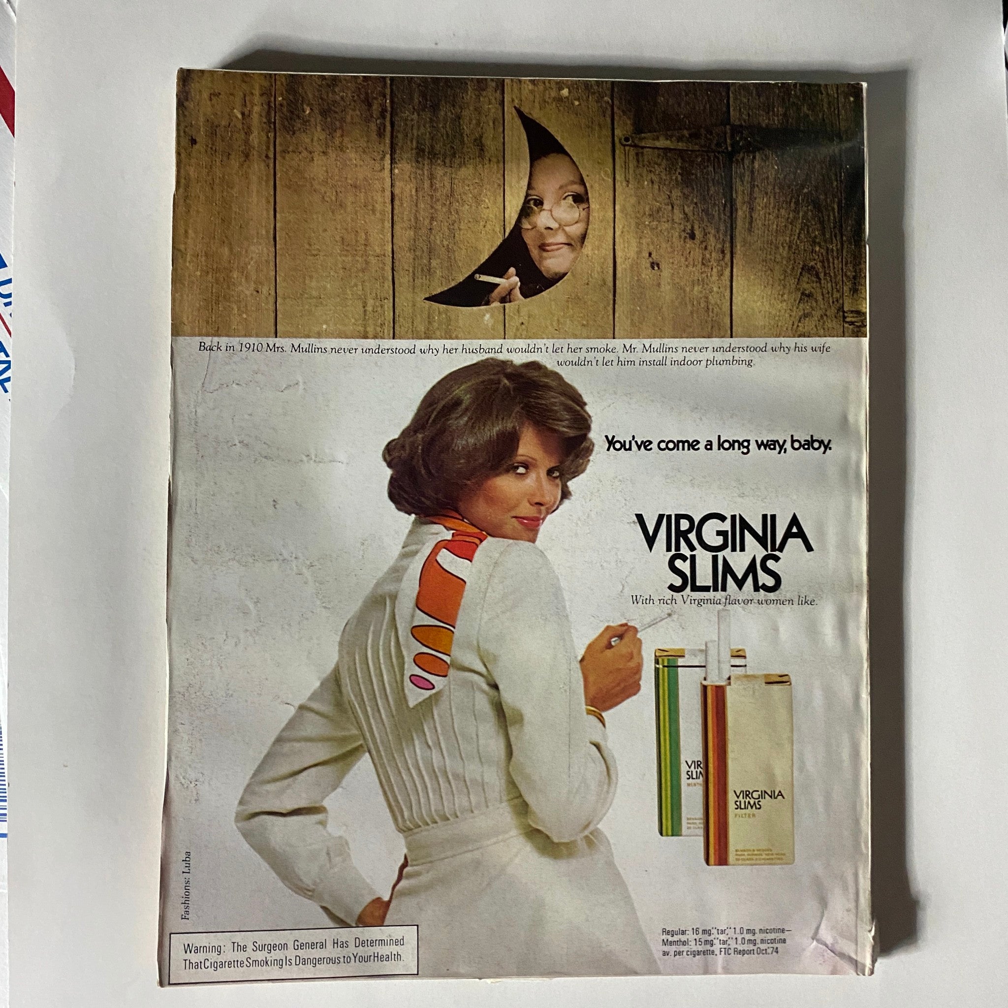 VTG Vogue Magazine October 1975 Rosie Vela by Irving Penn