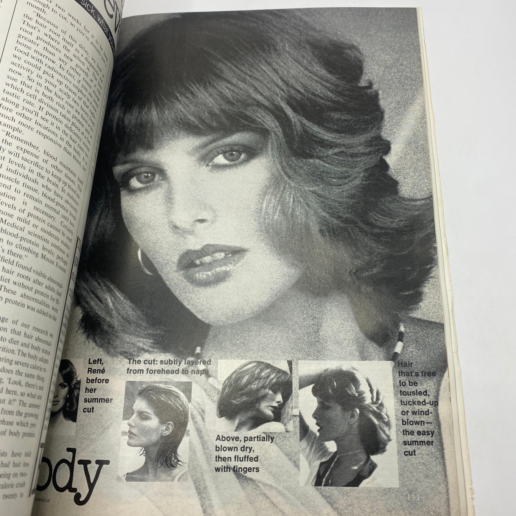 VTG Vogue Magazine May 1976 Rene Russo by Francesco Scavullo